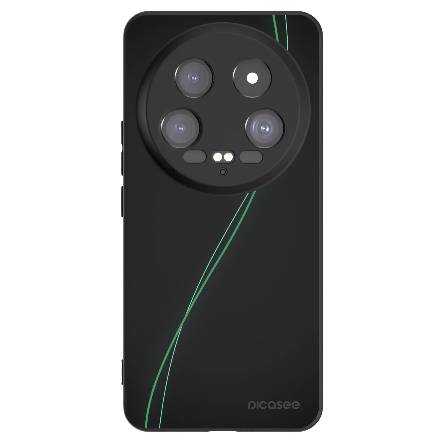 Picasee fekete szilikon tok az alábbi mobiltelefonokra Xiaomi 14 Ultra - Be Different