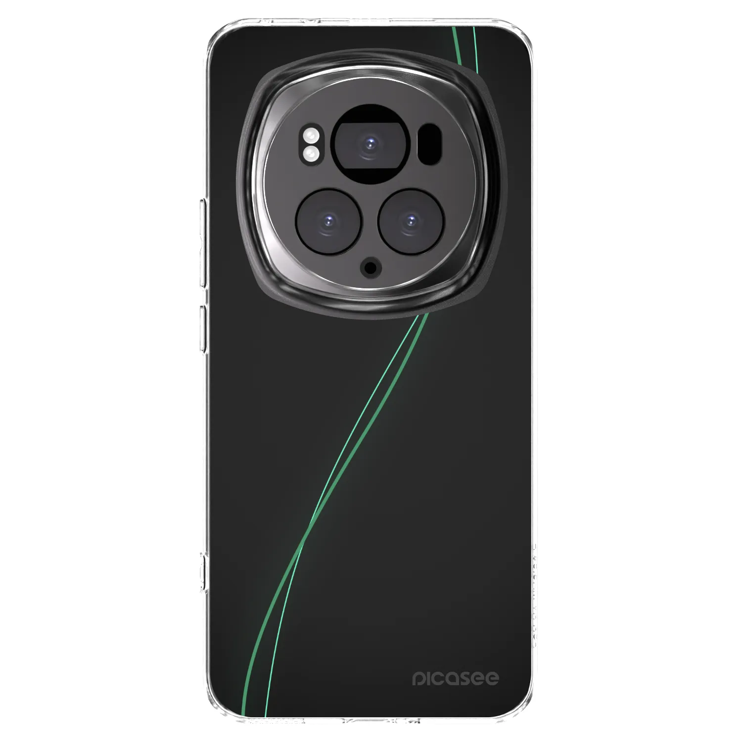 Picasee átlátszó szilikon tok az alábbi mobiltelefonokra Honor Magic6 Pro - Be Different