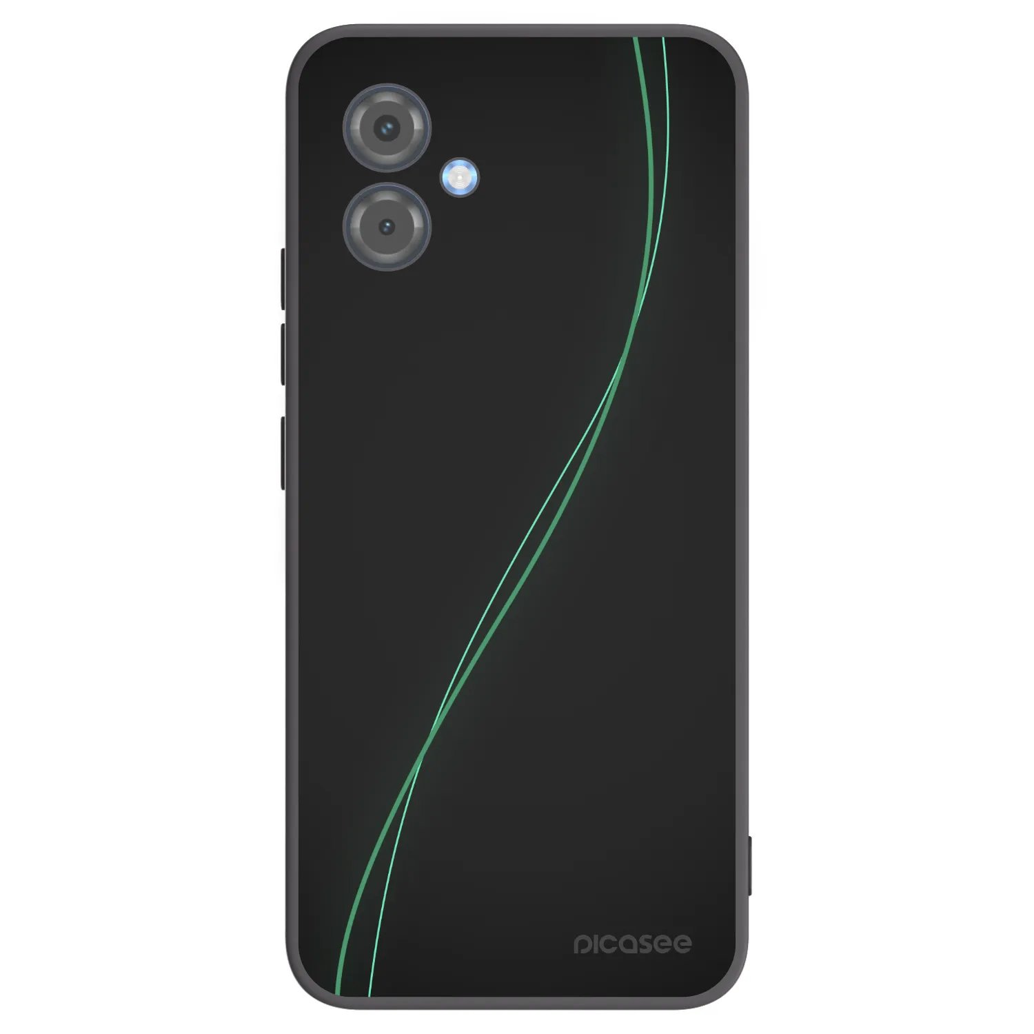 Picasee fekete szilikon tok az alábbi mobiltelefonokra Motorola Moto G14 - Be Different