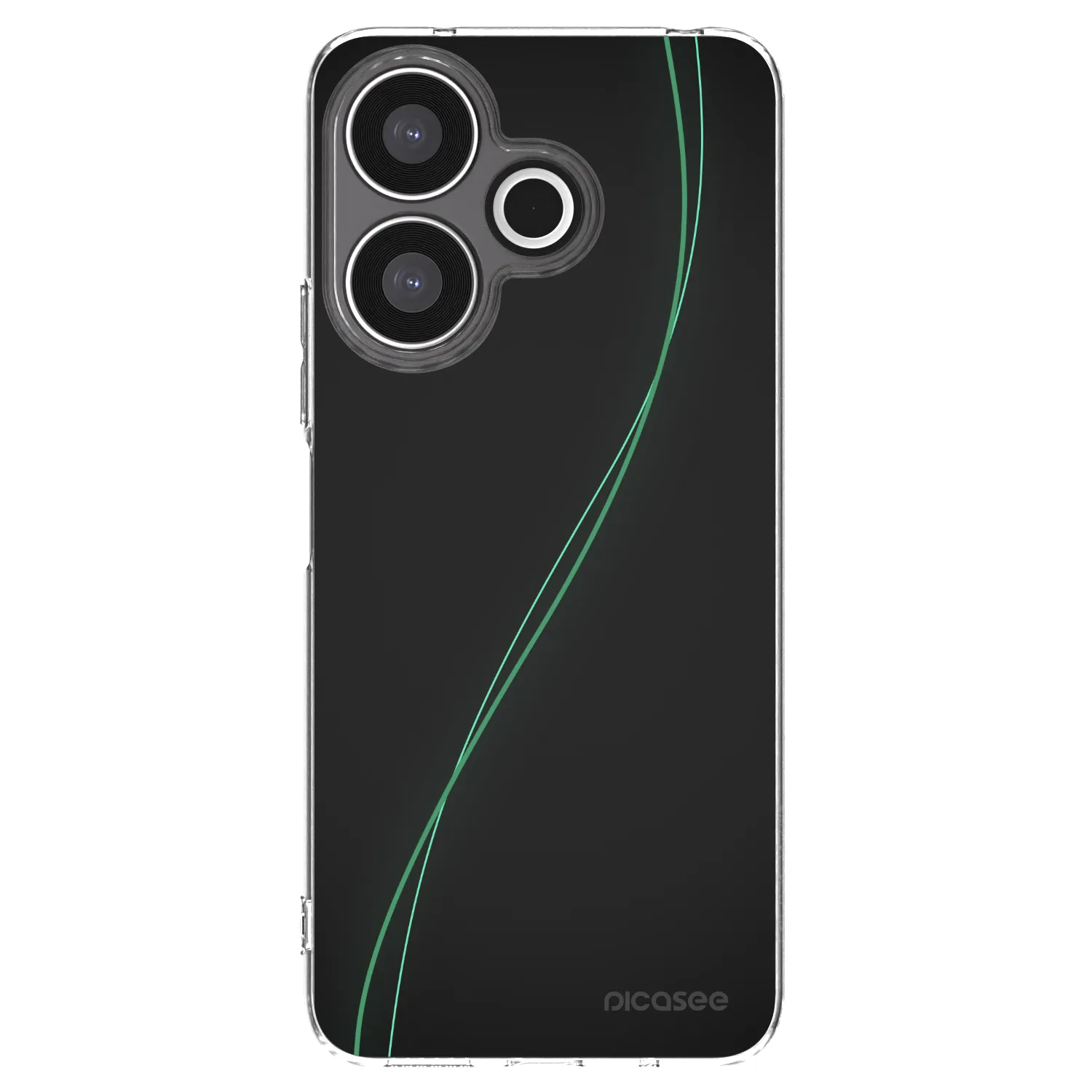 Picasee átlátszó szilikon tok az alábbi mobiltelefonokra Xiaomi Redmi 13 4G - Be Different