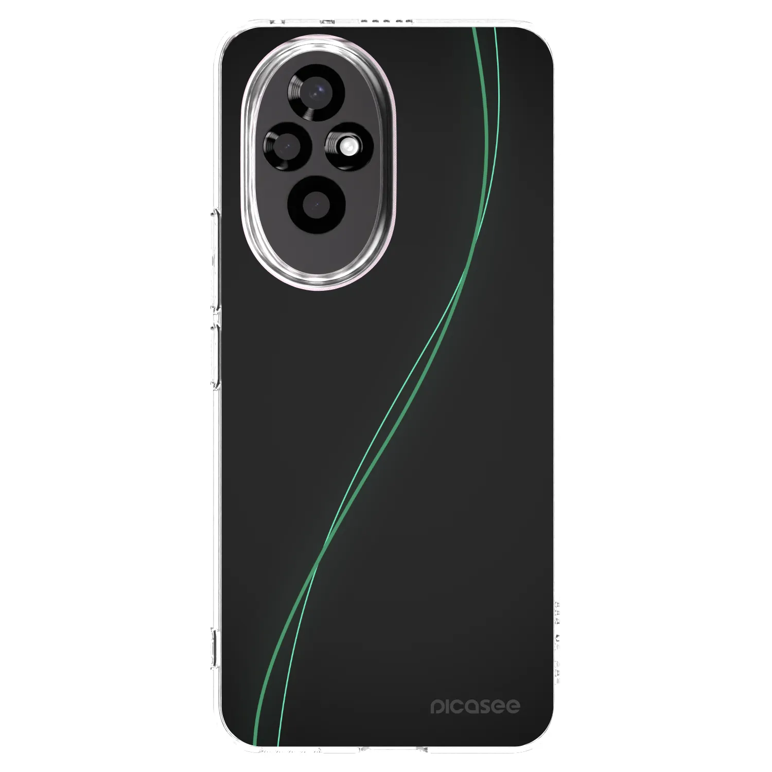 Picasee átlátszó szilikon tok az alábbi mobiltelefonokra Honor 200 5G - Be Different