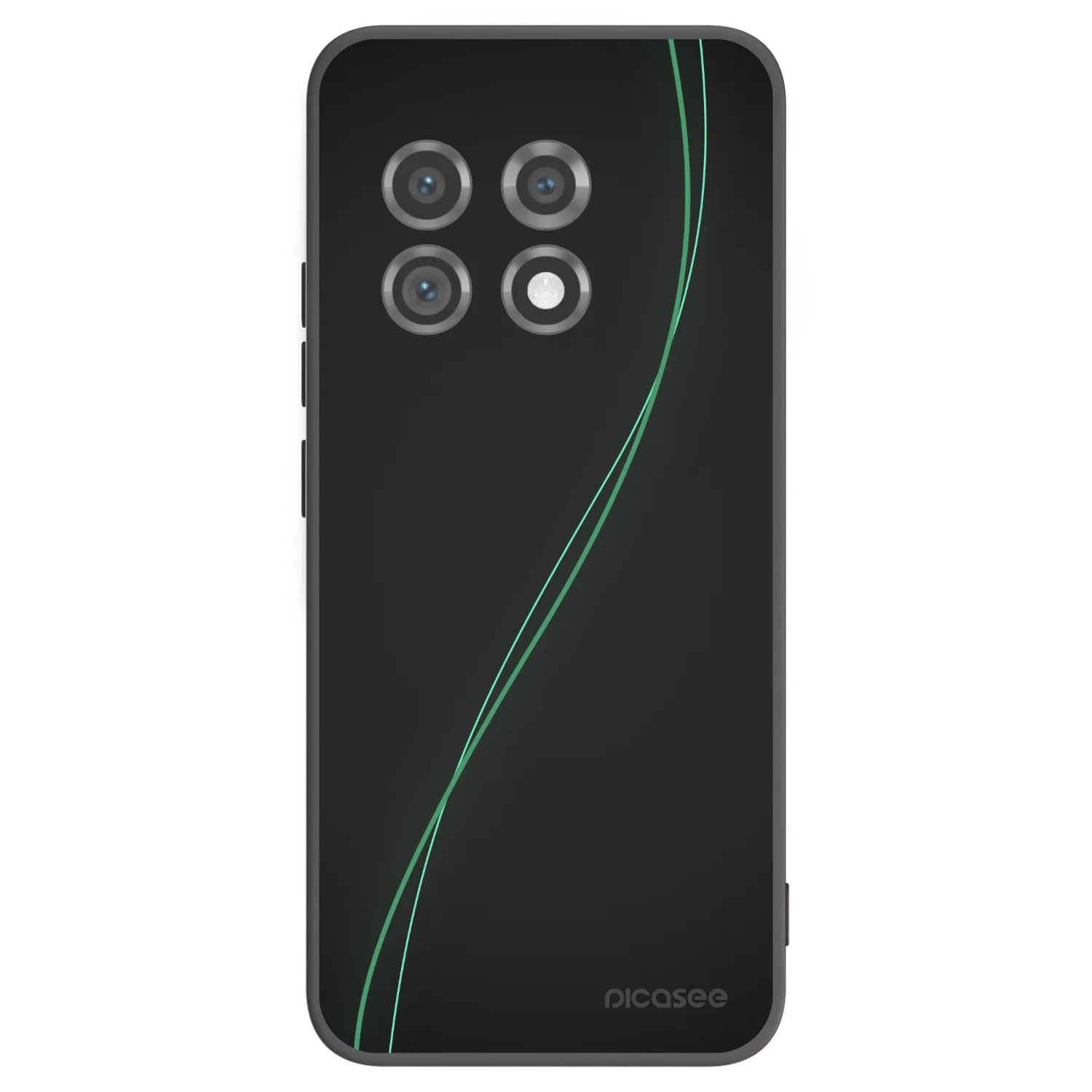 Picasee fekete szilikon tok az alábbi mobiltelefonokra OnePlus 11 5G - Be Different