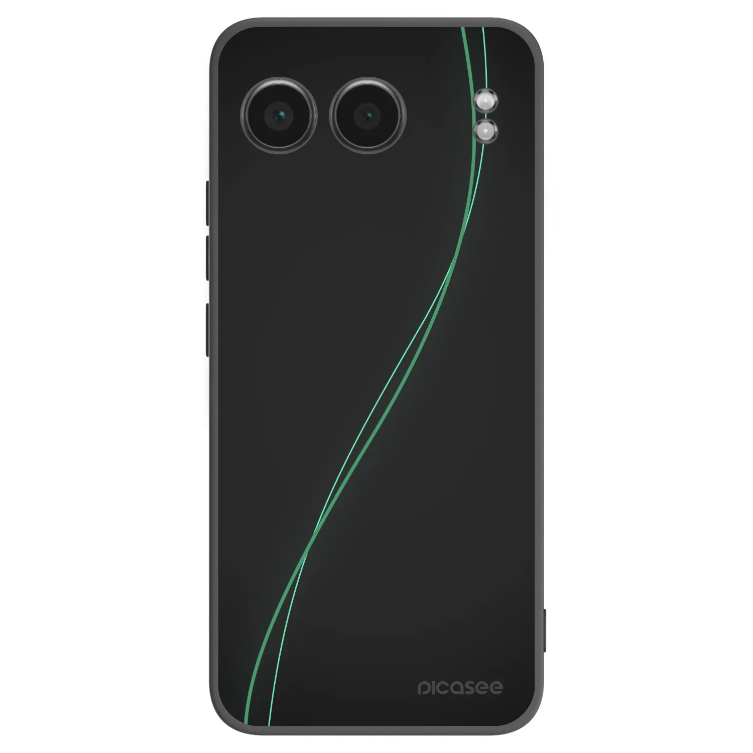 Picasee fekete szilikon tok az alábbi mobiltelefonokra OnePlus Nord 4 - Be Different