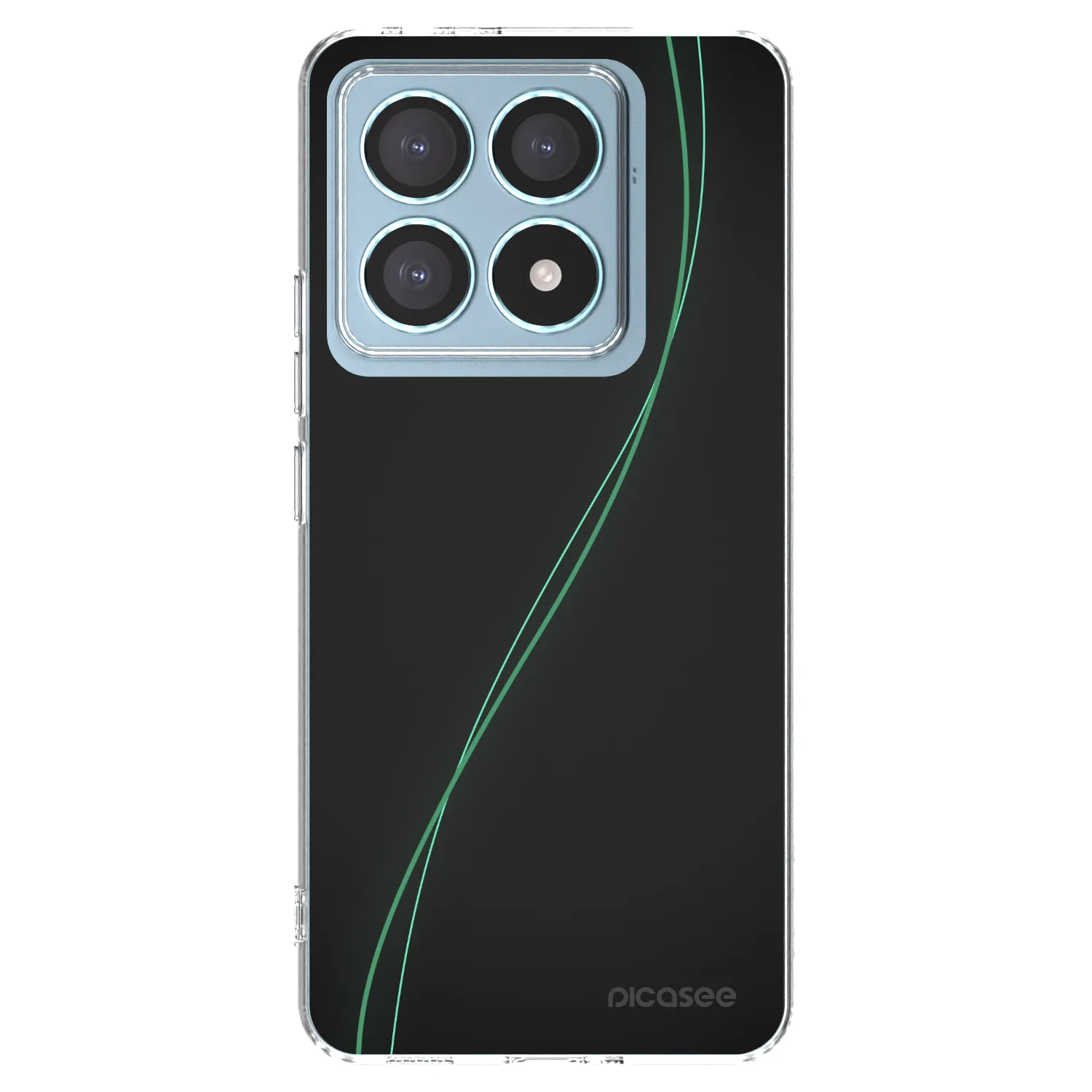 Picasee átlátszó szilikon tok az alábbi mobiltelefonokra Xiaomi 14T Pro - Be Different
