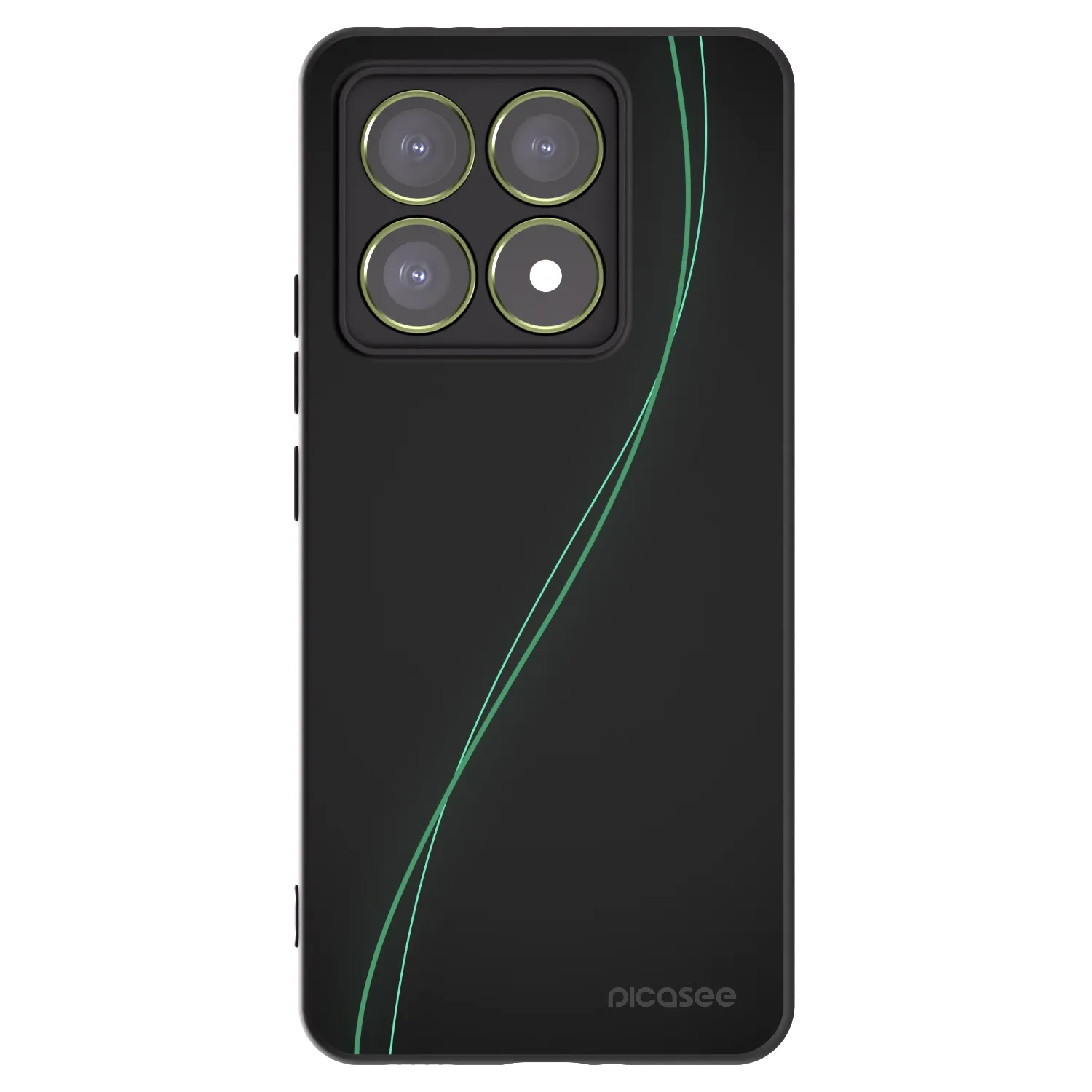 Picasee fekete szilikon tok az alábbi mobiltelefonokra Xiaomi 14T - Be Different