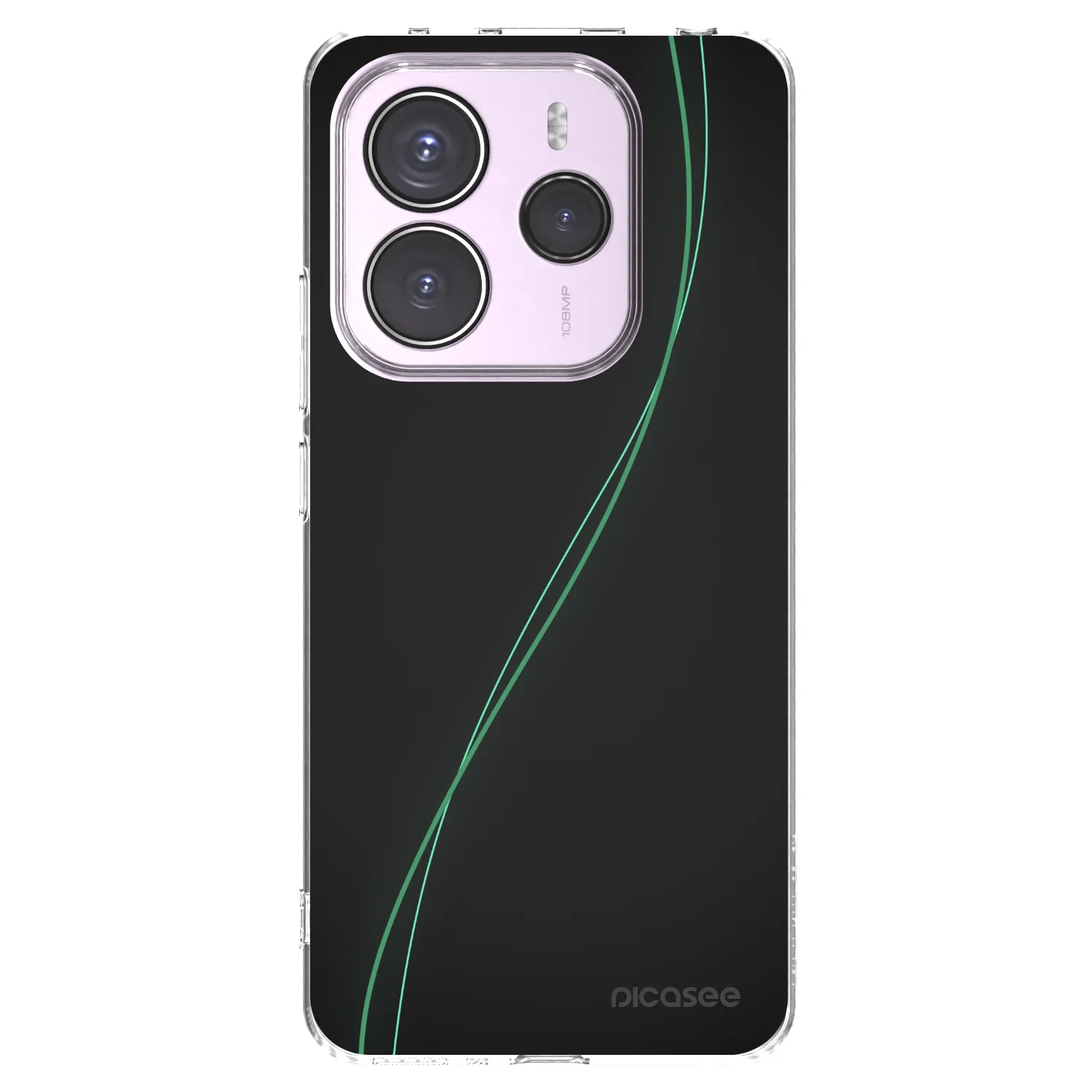 Picasee átlátszó szilikon tok az alábbi mobiltelefonokra Xiaomi Redmi Note 14 5G - Be Different