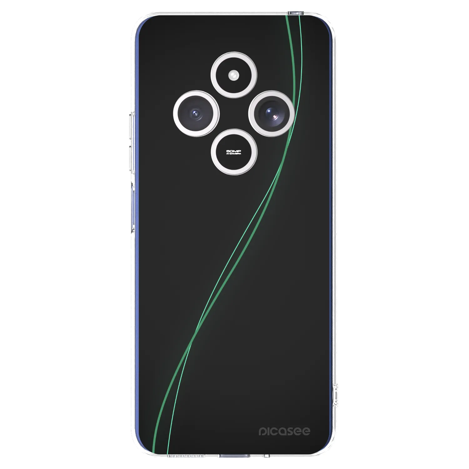 Picasee átlátszó szilikon tok az alábbi mobiltelefonokra Xiaomi Redmi 14C - Be Different
