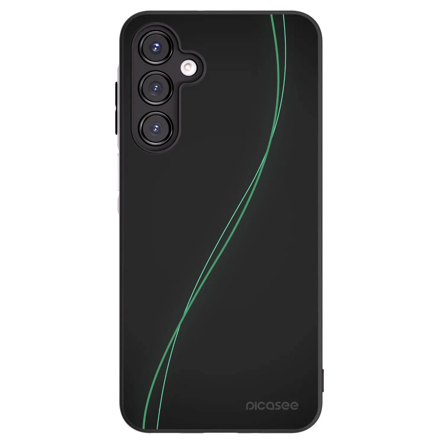 Picasee fekete szilikon tok az alábbi mobiltelefonokra Samsung Galaxy A16 5G - Be Different