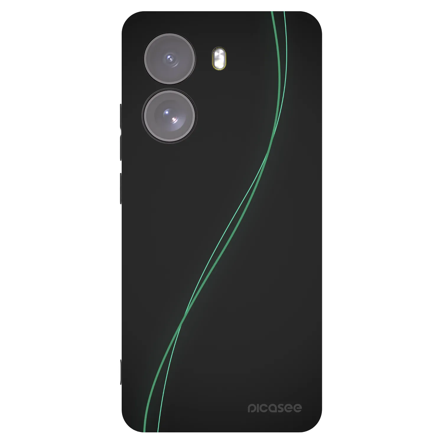 Picasee fekete szilikon tok az alábbi mobiltelefonokra Xiaomi Poco X7 - Be Different