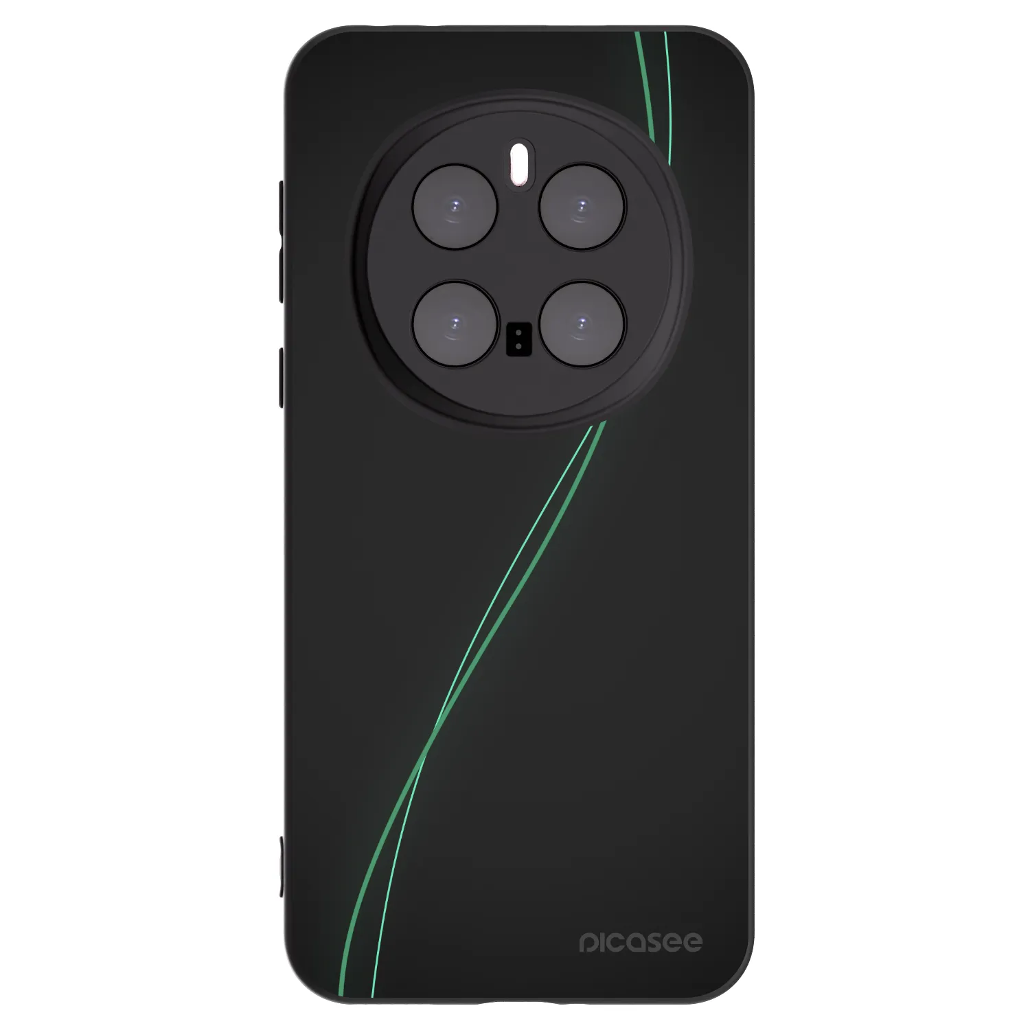 Picasee fekete szilikon tok az alábbi mobiltelefonokra Honor Magic7 Pro 5G - Be Different