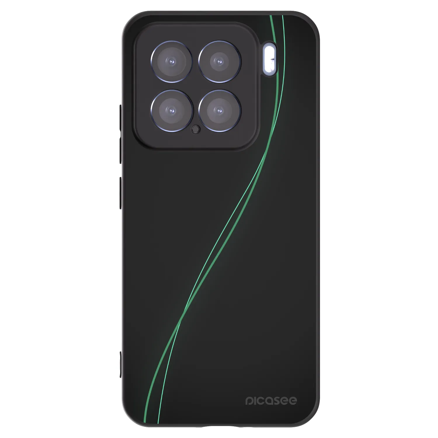 Picasee fekete szilikon tok az alábbi mobiltelefonokra Xiaomi 15 - Be Different