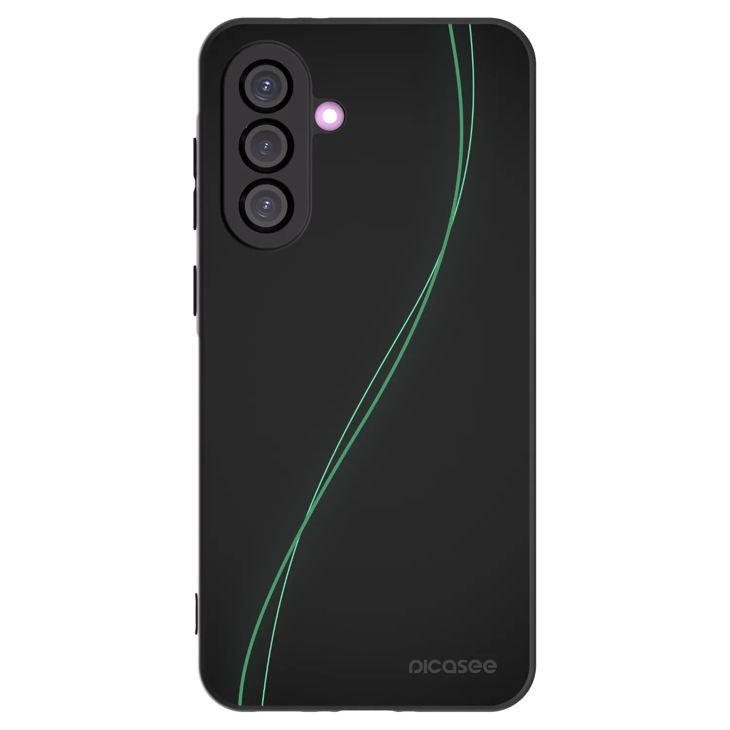 Picasee fekete szilikon tok az alábbi mobiltelefonokra Samsung Galaxy A36 5G - Be Different