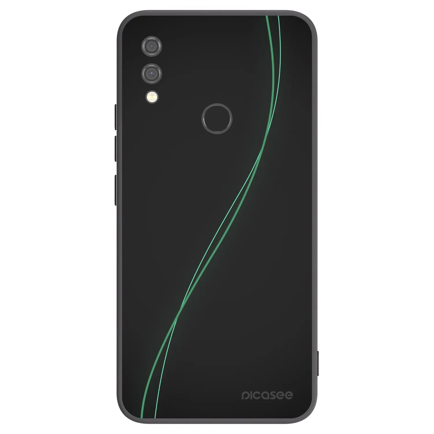 Picasee fekete szilikon tok az alábbi mobiltelefonokra Xiaomi Redmi Note 7 - Be Different