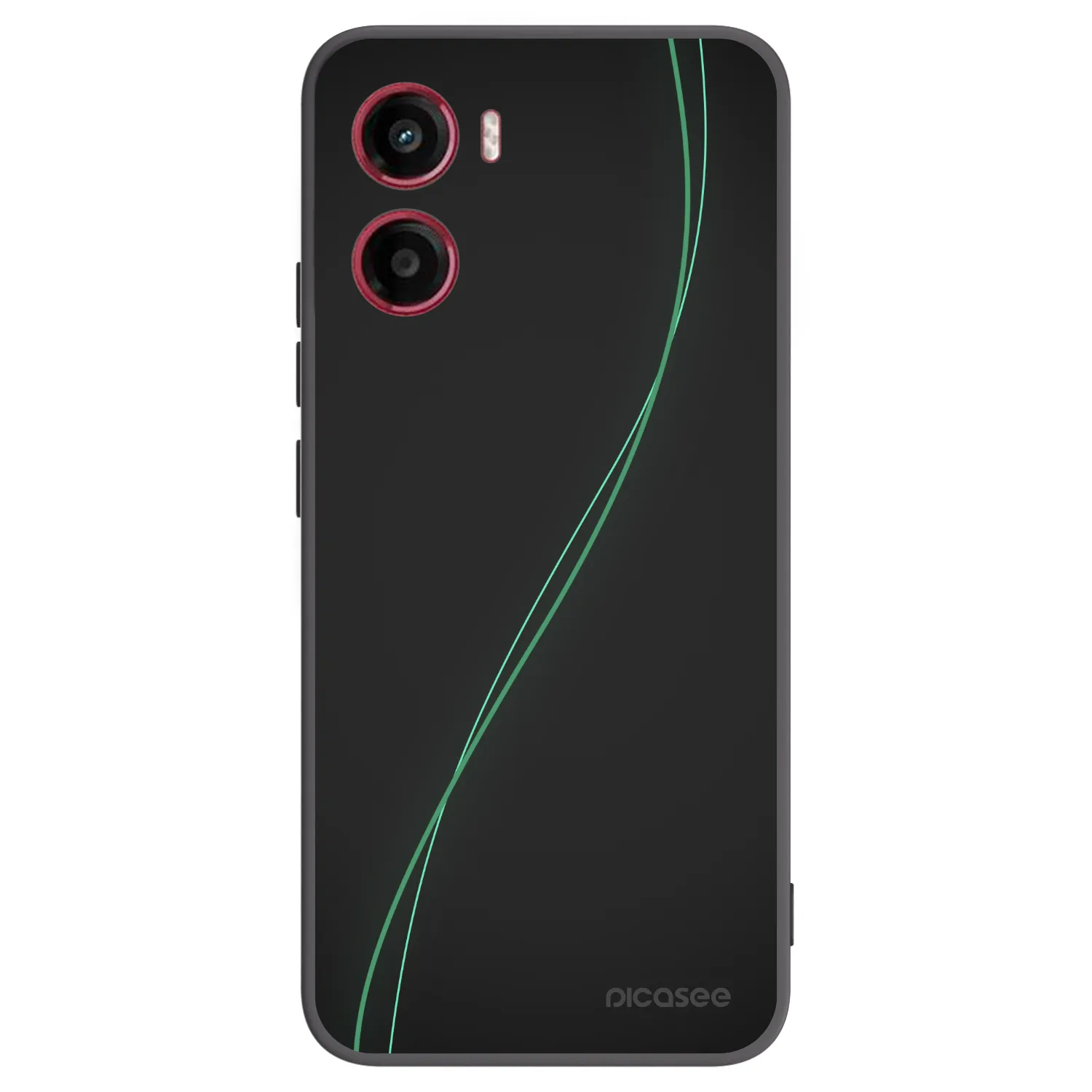 Picasee fekete szilikon tok az alábbi mobiltelefonokra Motorola Moto G05 - Be Different