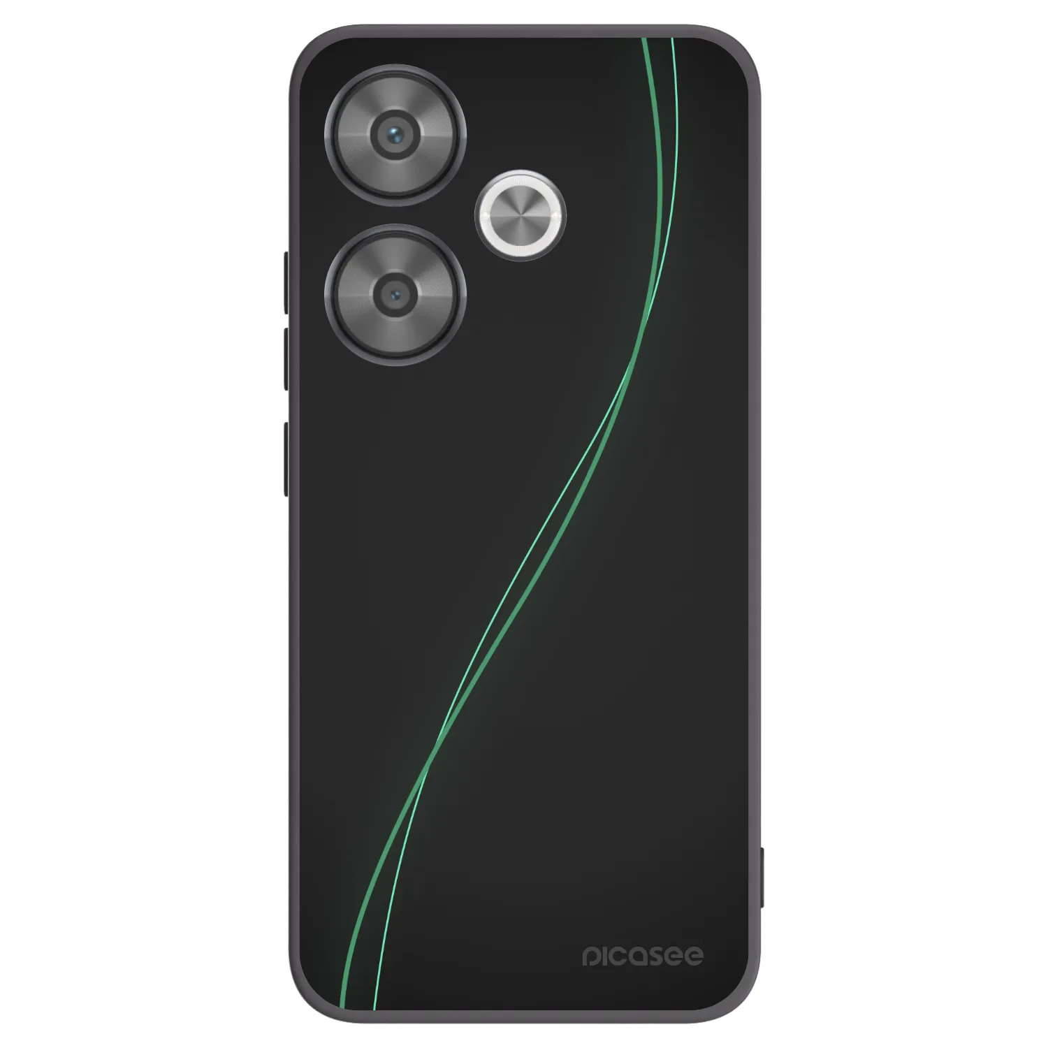 Picasee fekete szilikon tok az alábbi mobiltelefonokra Xiaomi Poco F6 - Be Different