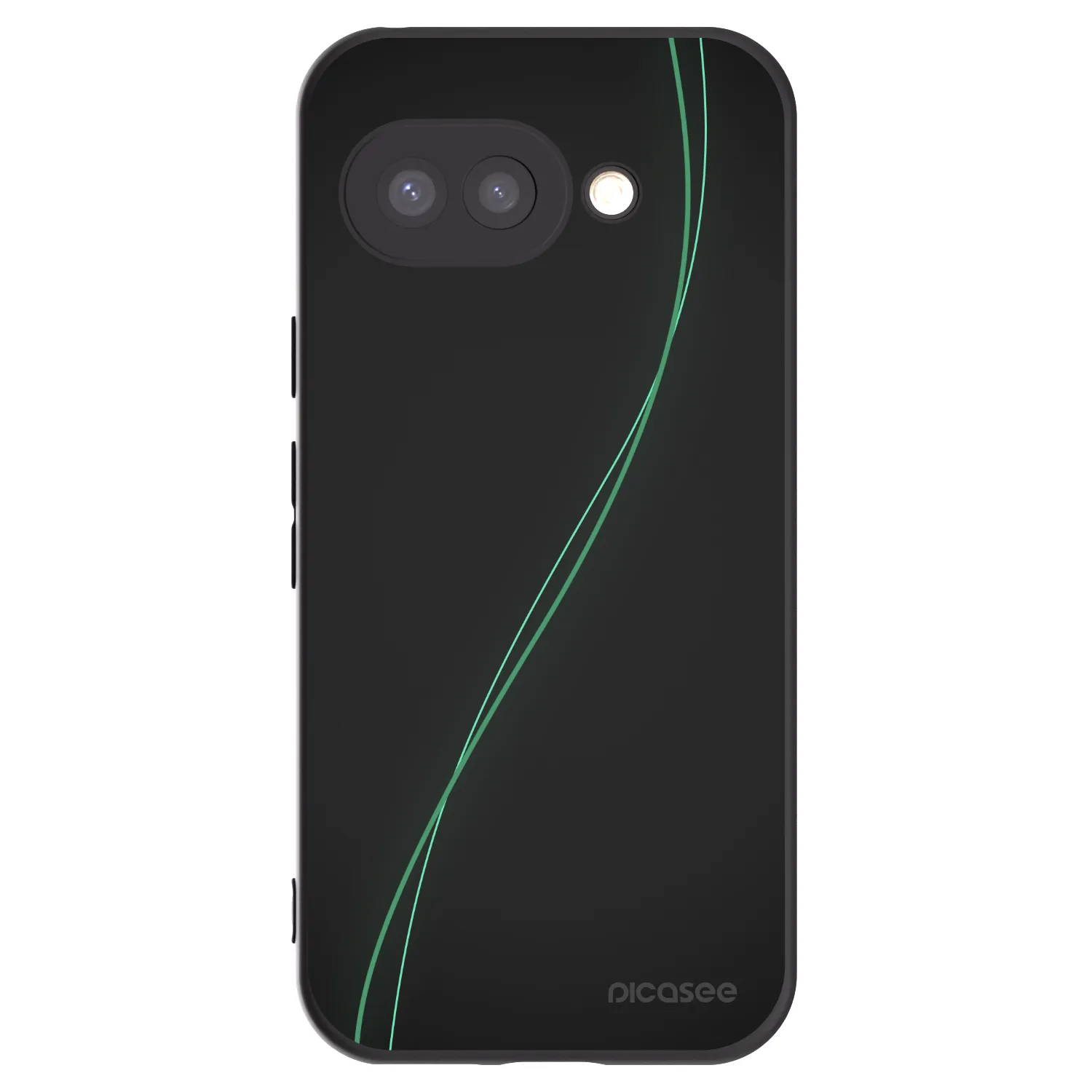 Picasee fekete szilikon tok az alábbi mobiltelefonokra Google Pixel 9a - Be Different