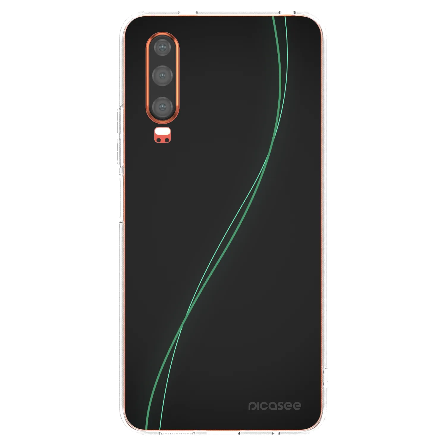Picasee átlátszó szilikon tok az alábbi mobiltelefonokra Huawei P30 - Be Different