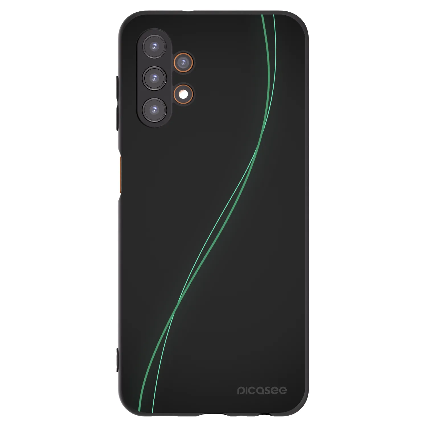 Picasee fekete szilikon tok az alábbi mobiltelefonokra Samsung Galaxy A13 5G - Be Different