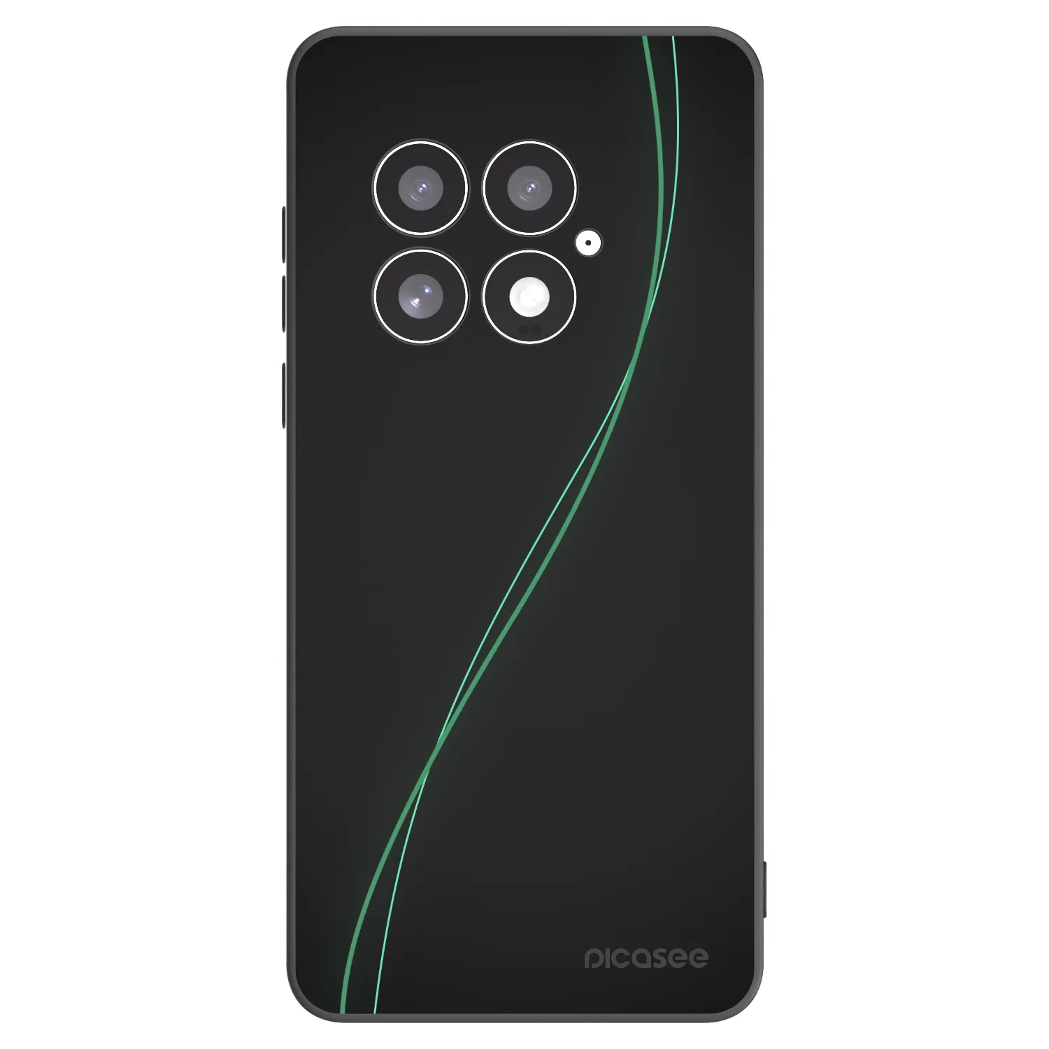 Picasee fekete szilikon tok az alábbi mobiltelefonokra OnePlus 13 5G - Be Different