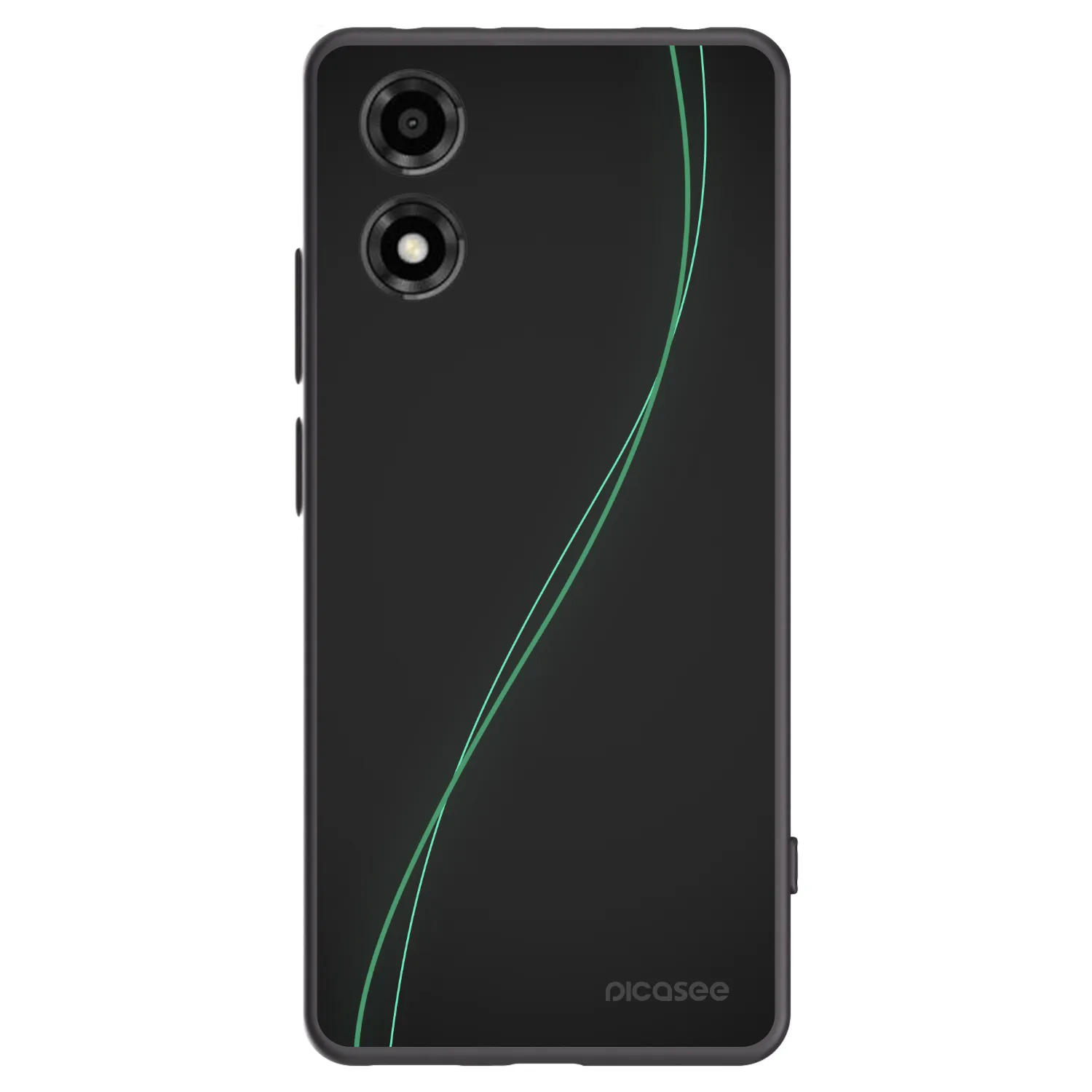 Picasee fekete szilikon tok az alábbi mobiltelefonokra Motorola Moto E14 - Be Different