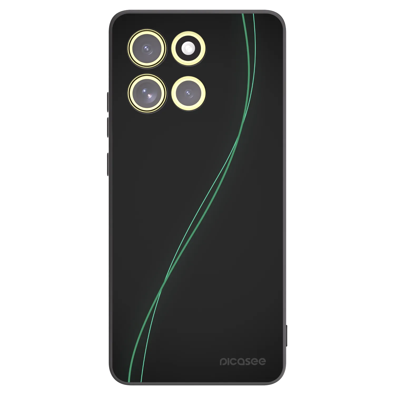 Picasee fekete szilikon tok az alábbi mobiltelefonokra Motorola Moto G86 5G - Be Different