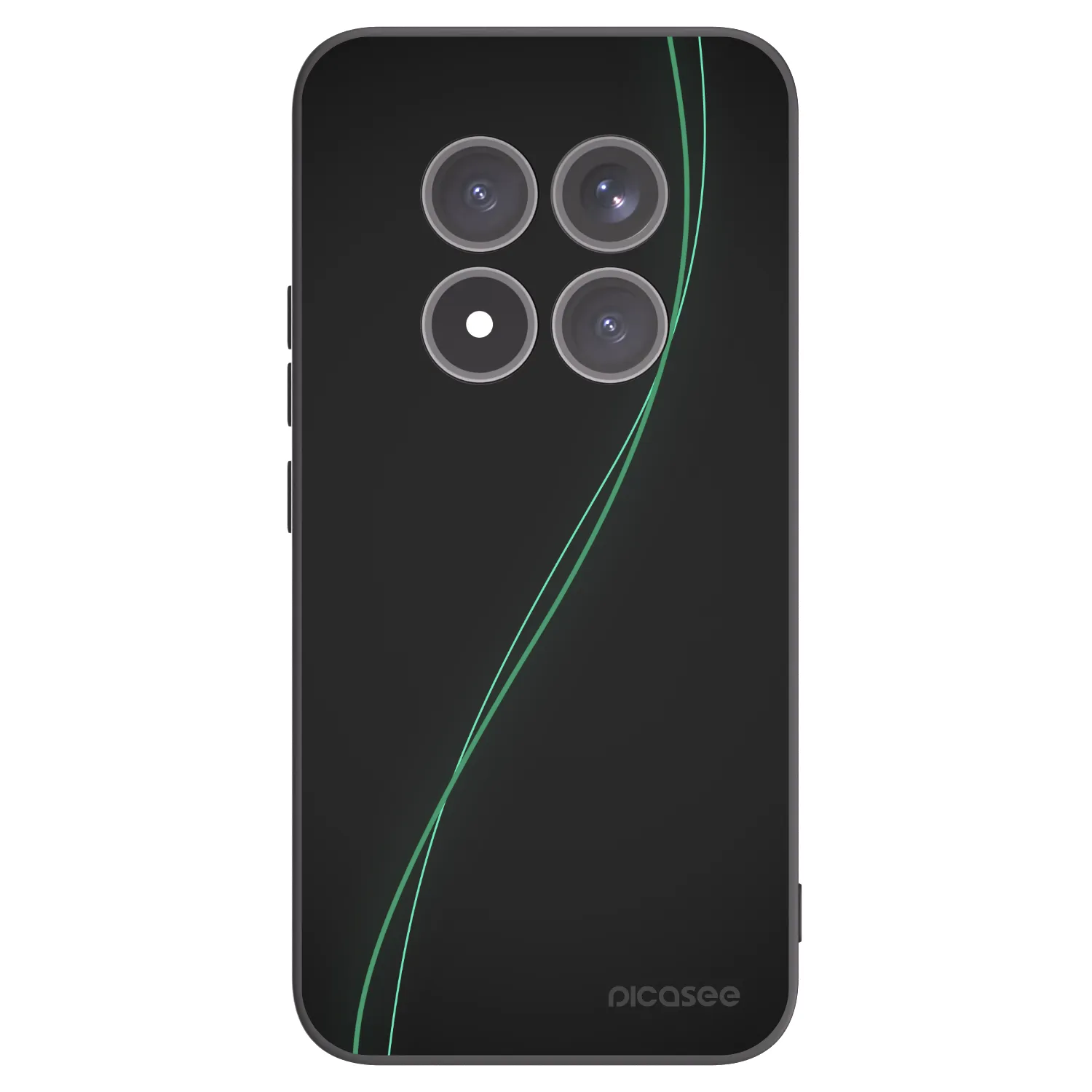 Picasee fekete szilikon tok az alábbi mobiltelefonokra Xiaomi Redmi Note 15 Pro+ - Be Different