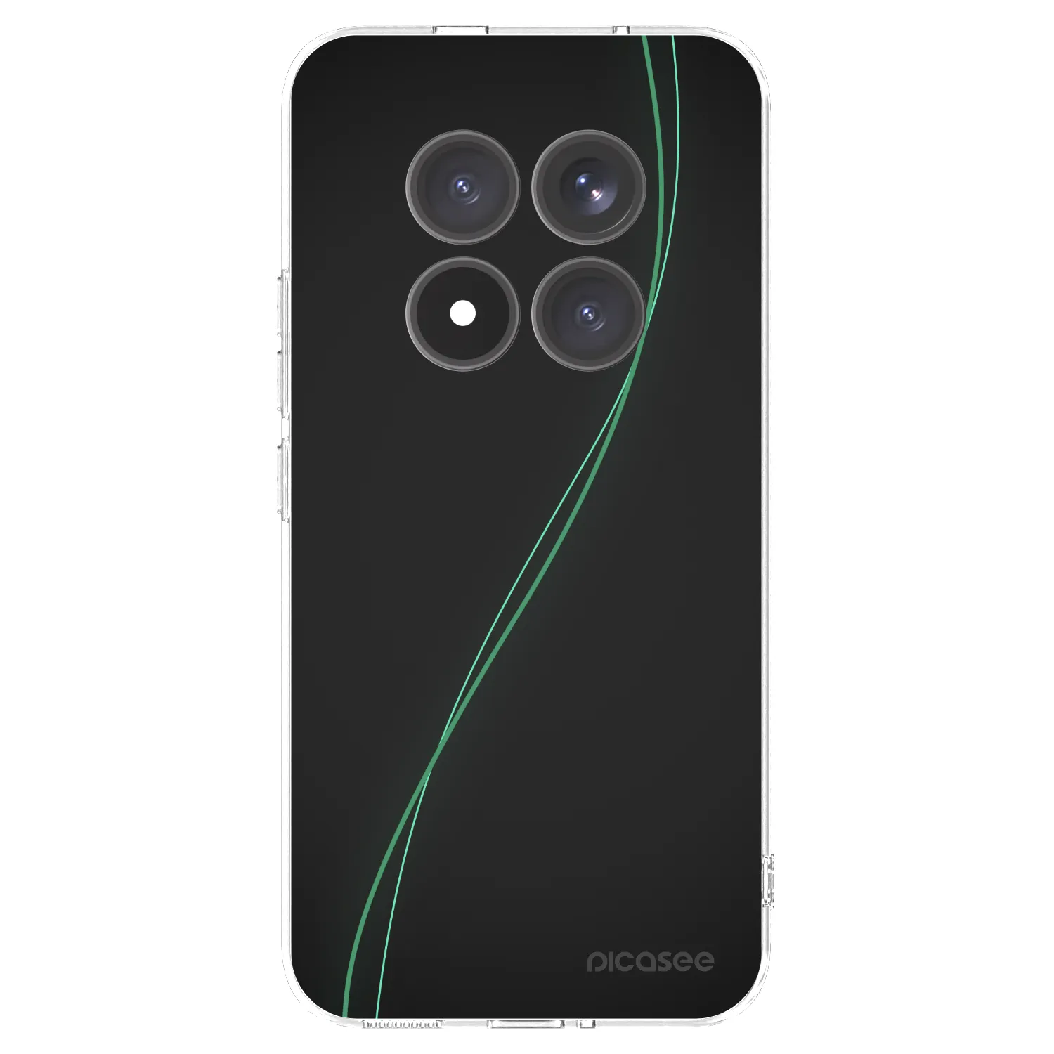 Picasee átlátszó szilikon tok az alábbi mobiltelefonokra Xiaomi Redmi Note 15 Pro+ - Be Different