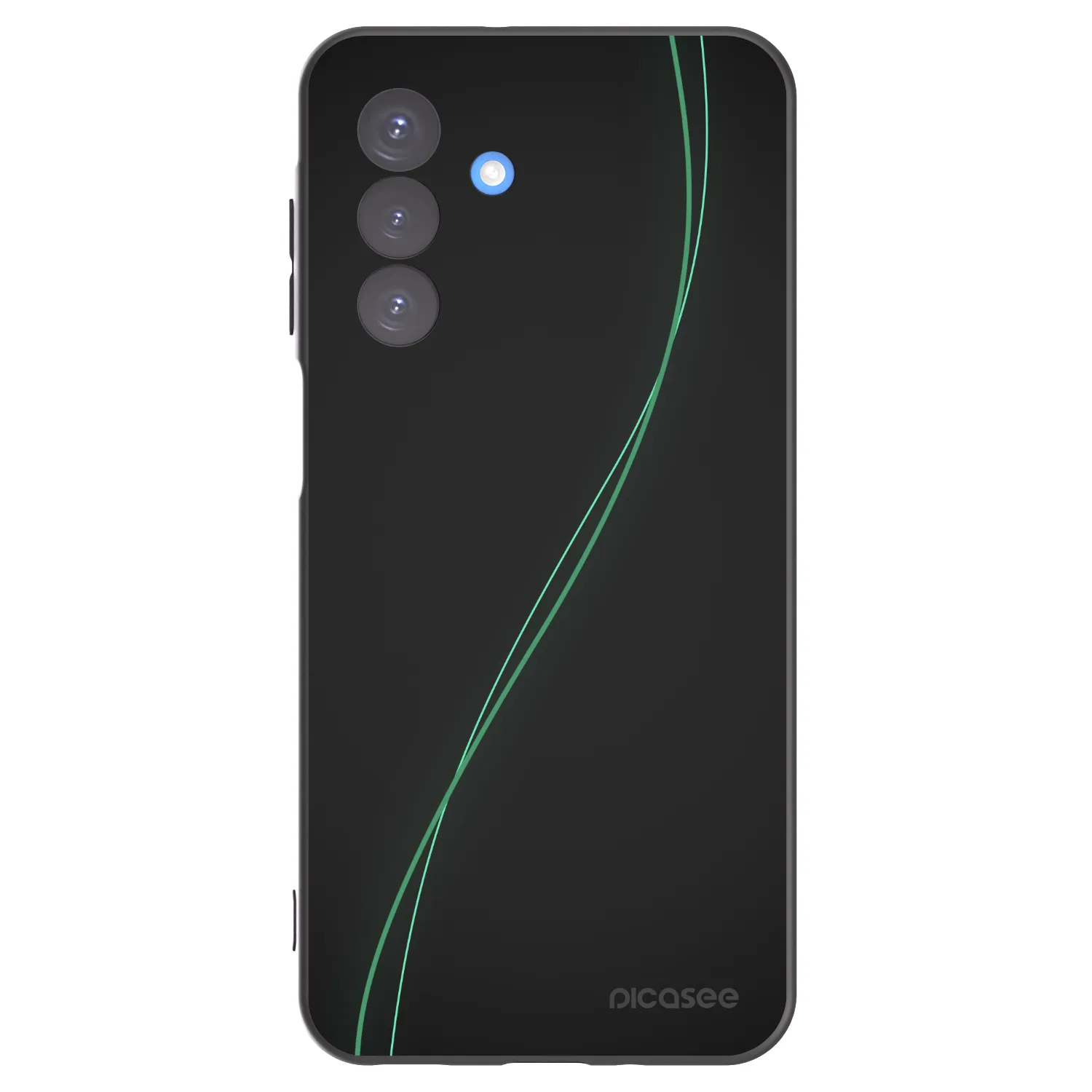 Picasee fekete szilikon tok az alábbi mobiltelefonokra Samsung Galaxy A17 5G - Be Different
