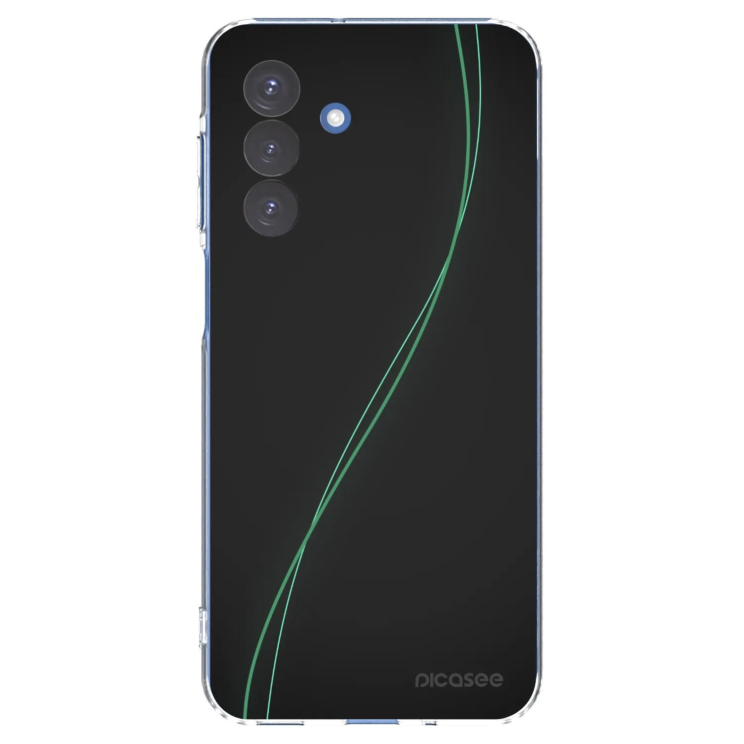Picasee átlátszó szilikon tok az alábbi mobiltelefonokra Samsung Galaxy A17 5G - Be Different