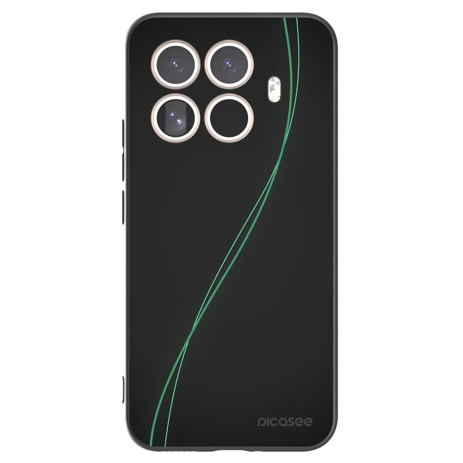 Picasee fekete szilikon tok az alábbi mobiltelefonokra Xiaomi 15T Pro - Be Different