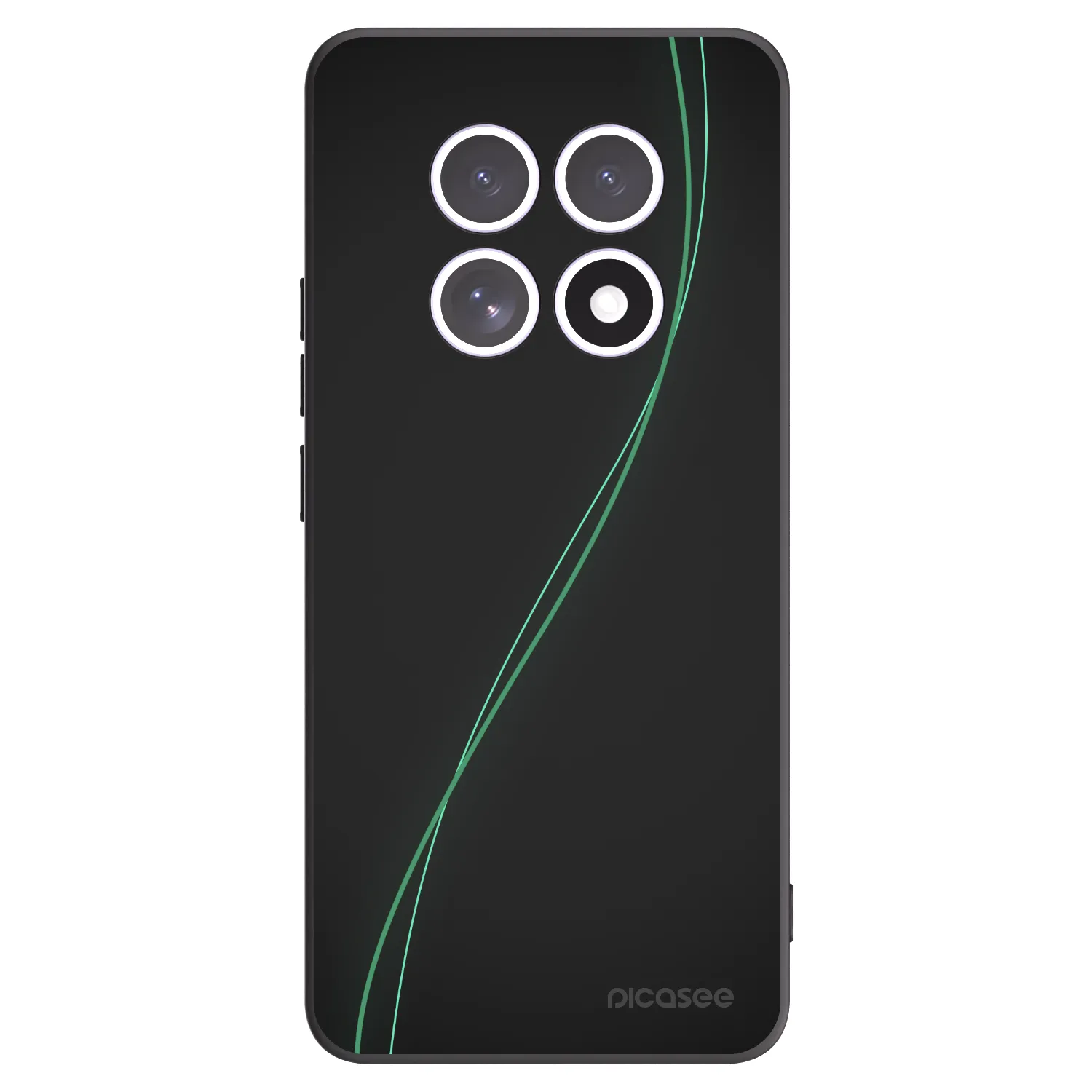 Picasee fekete szilikon tok az alábbi mobiltelefonokra Xiaomi Redmi Note 15 - Be Different