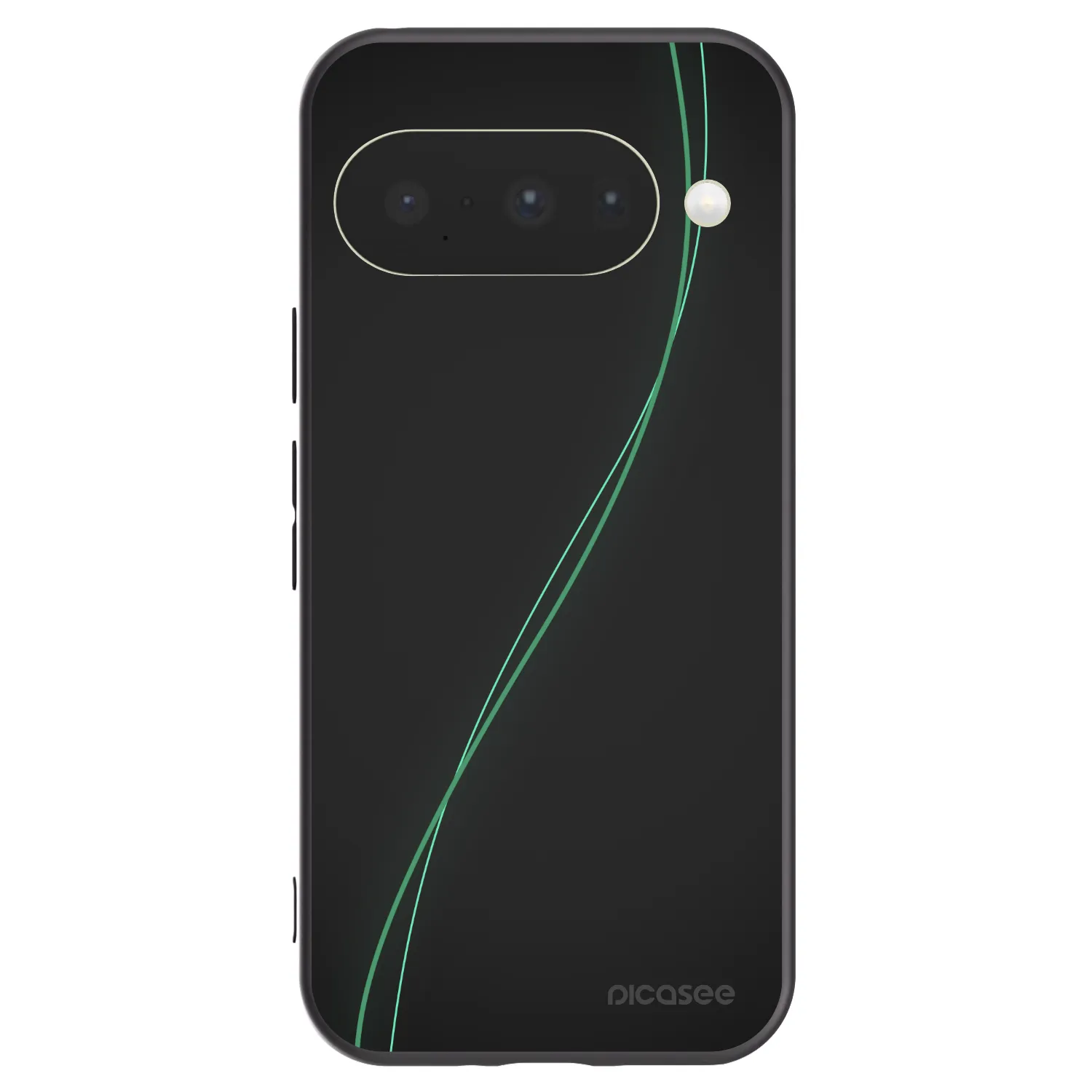 Picasee fekete szilikon tok az alábbi mobiltelefonokra Google Pixel 10 - Be Different