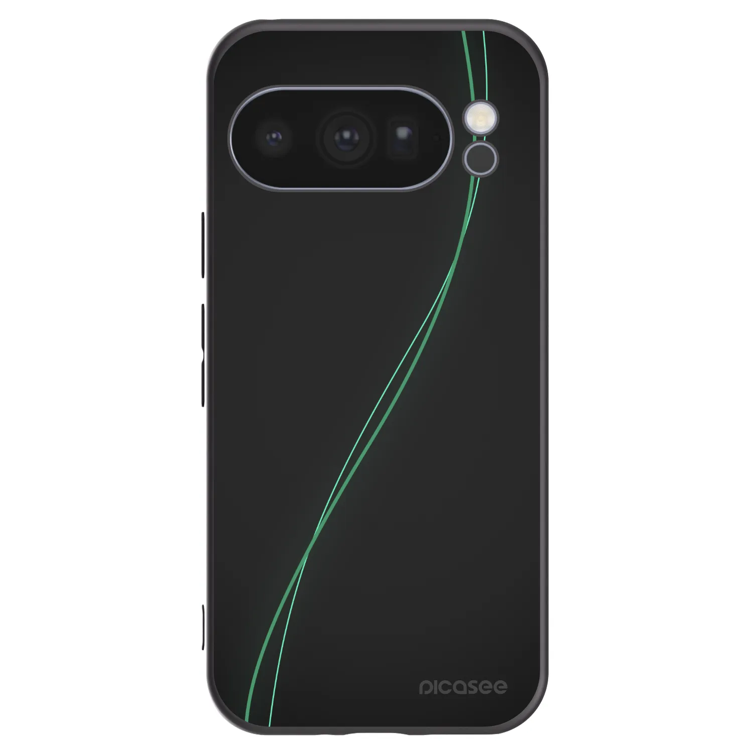 Picasee fekete szilikon tok az alábbi mobiltelefonokra Google Pixel 10 Pro - Be Different
