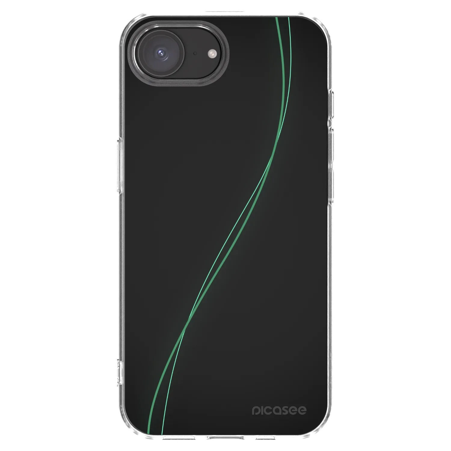 Picasee átlátszó szilikon tok az alábbi mobiltelefonokra Apple iPhone 17e - Be Different