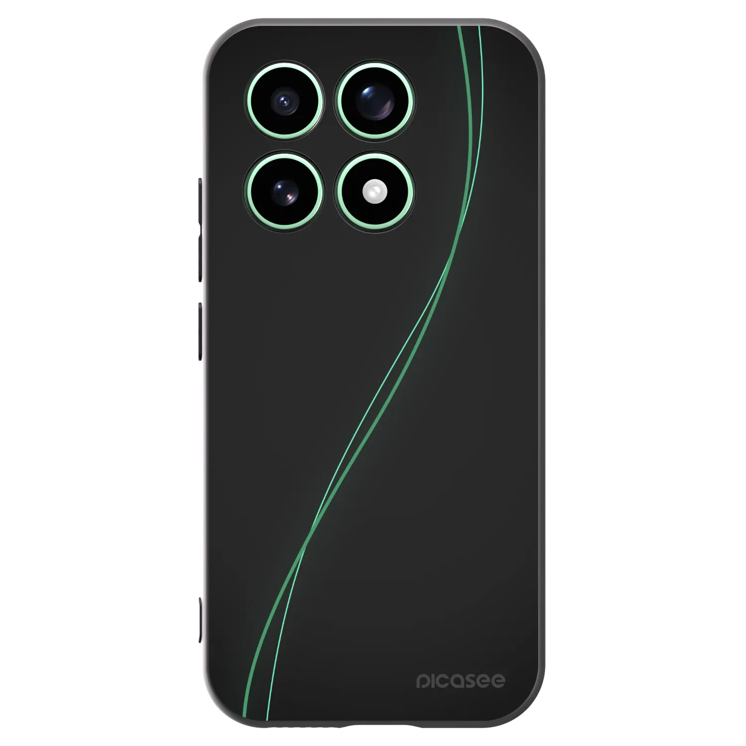 Picasee fekete szilikon tok az alábbi mobiltelefonokra Xiaomi 17 - Be Different