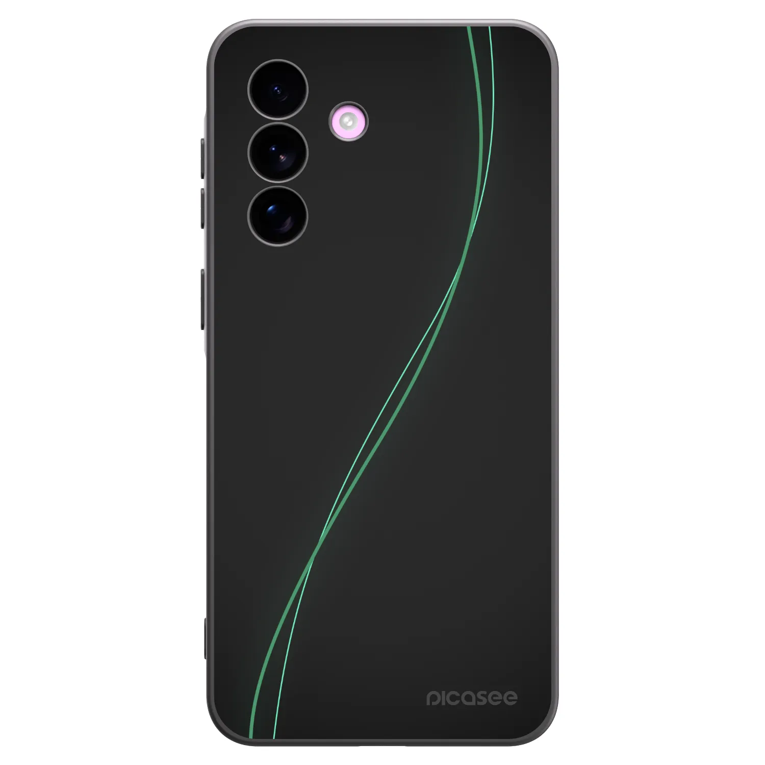 Picasee fekete szilikon tok az alábbi mobiltelefonokra Samsung Galaxy A57 5G - Be Different