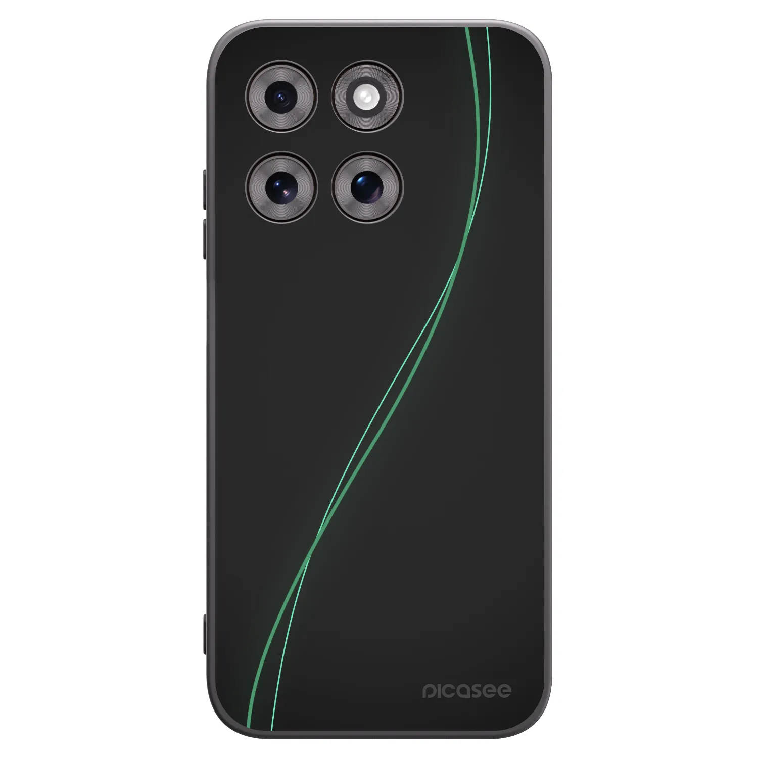 Picasee fekete szilikon tok az alábbi mobiltelefonokra Motorola Moto G77 - Be Different