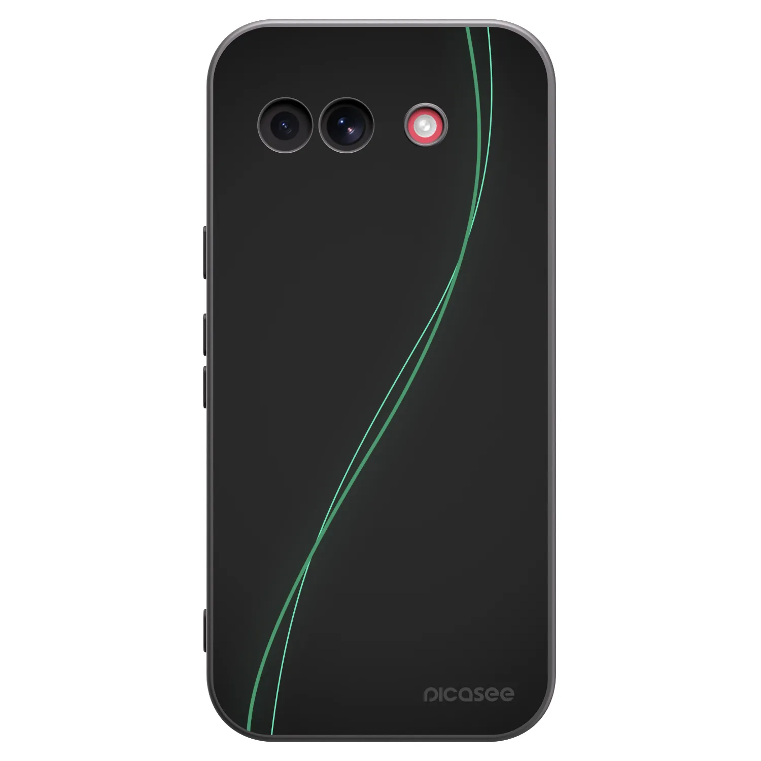 Picasee fekete szilikon tok az alábbi mobiltelefonokra Google Pixel 10a - Be Different