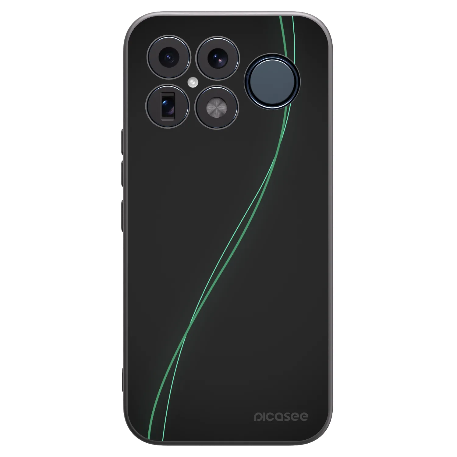 Picasee fekete szilikon tok az alábbi mobiltelefonokra Xiaomi Poco F8 Ultra - Be Different