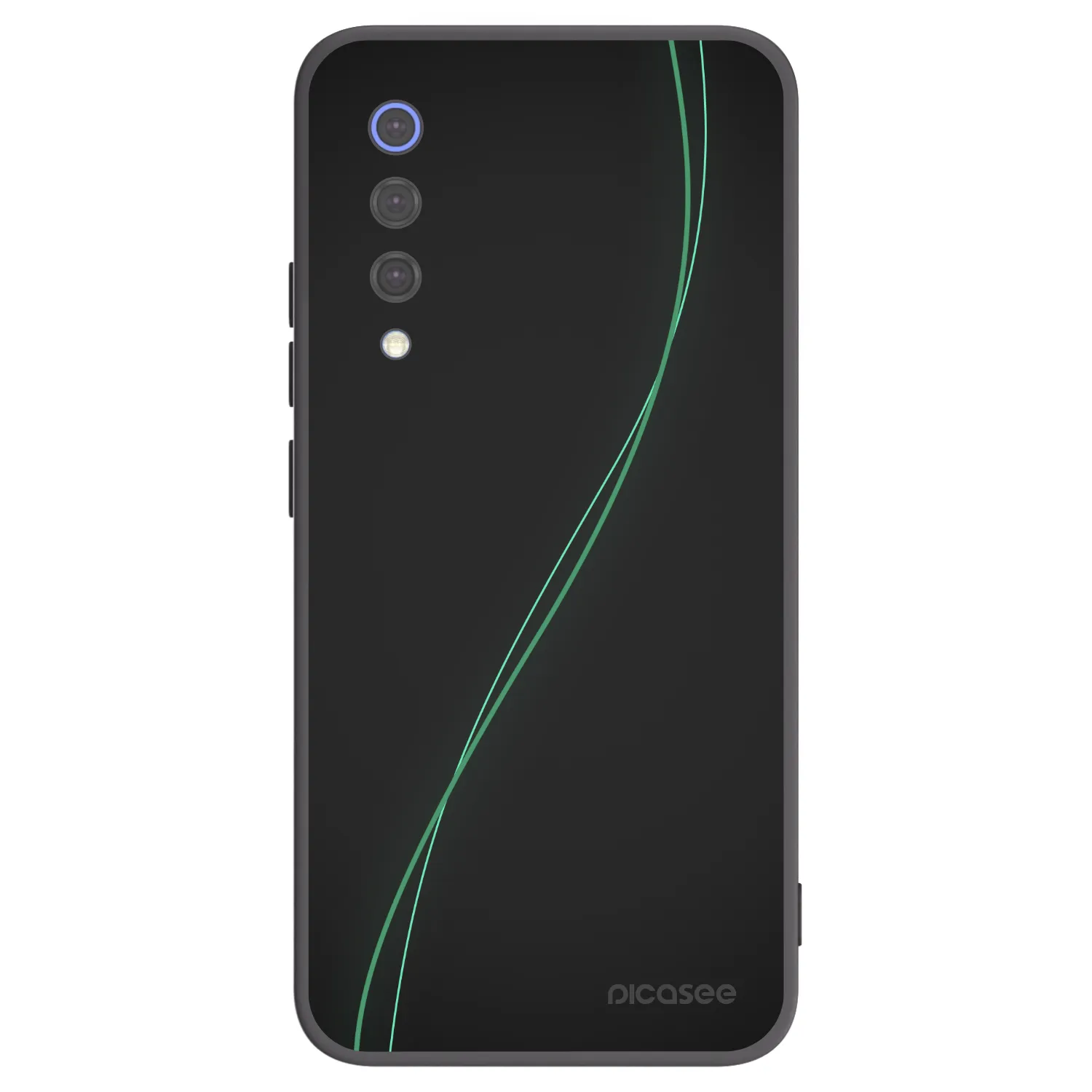 Picasee fekete szilikon tok az alábbi mobiltelefonokra Xiaomi Mi 9 SE - Be Different