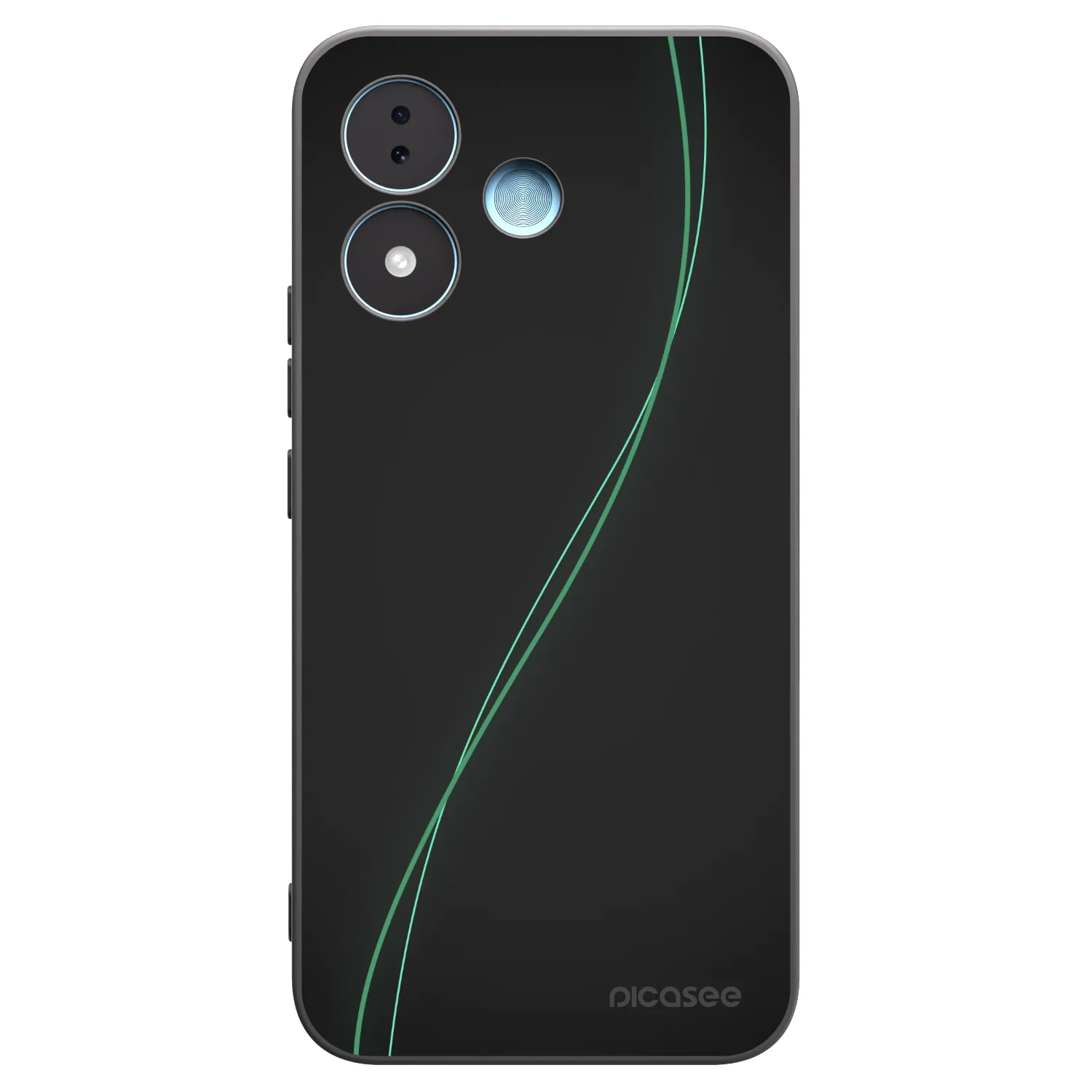 Picasee fekete szilikon tok az alábbi mobiltelefonokra Xiaomi Redmi Note 17 5G - Be Different