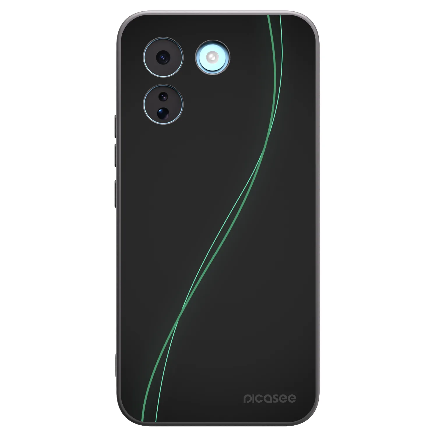 Picasee fekete szilikon tok az alábbi mobiltelefonokra Xiaomi Redmi Note 17 Pro MAX 5G - Be Different