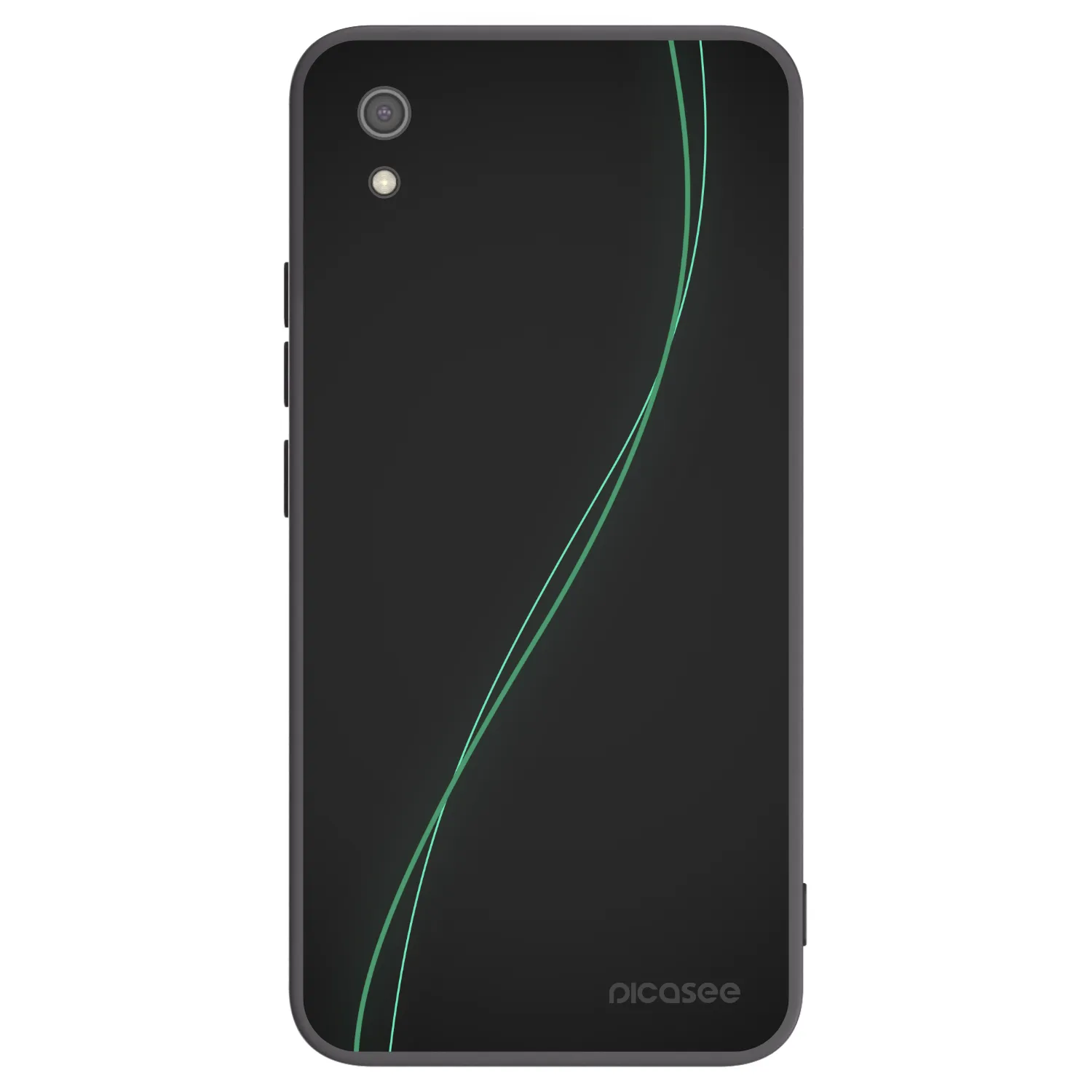 Picasee fekete szilikon tok az alábbi mobiltelefonokra Xiaomi Redmi 7A - Be Different