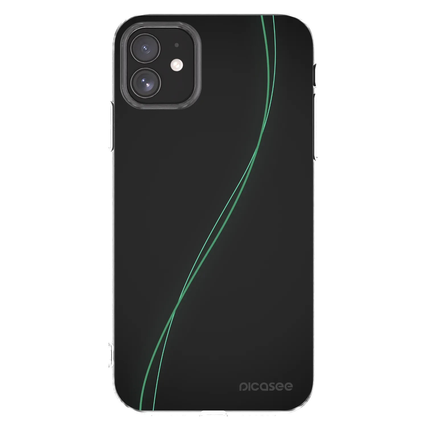 Picasee átlátszó szilikon tok az alábbi mobiltelefonokra Apple iPhone 11 - Be Different