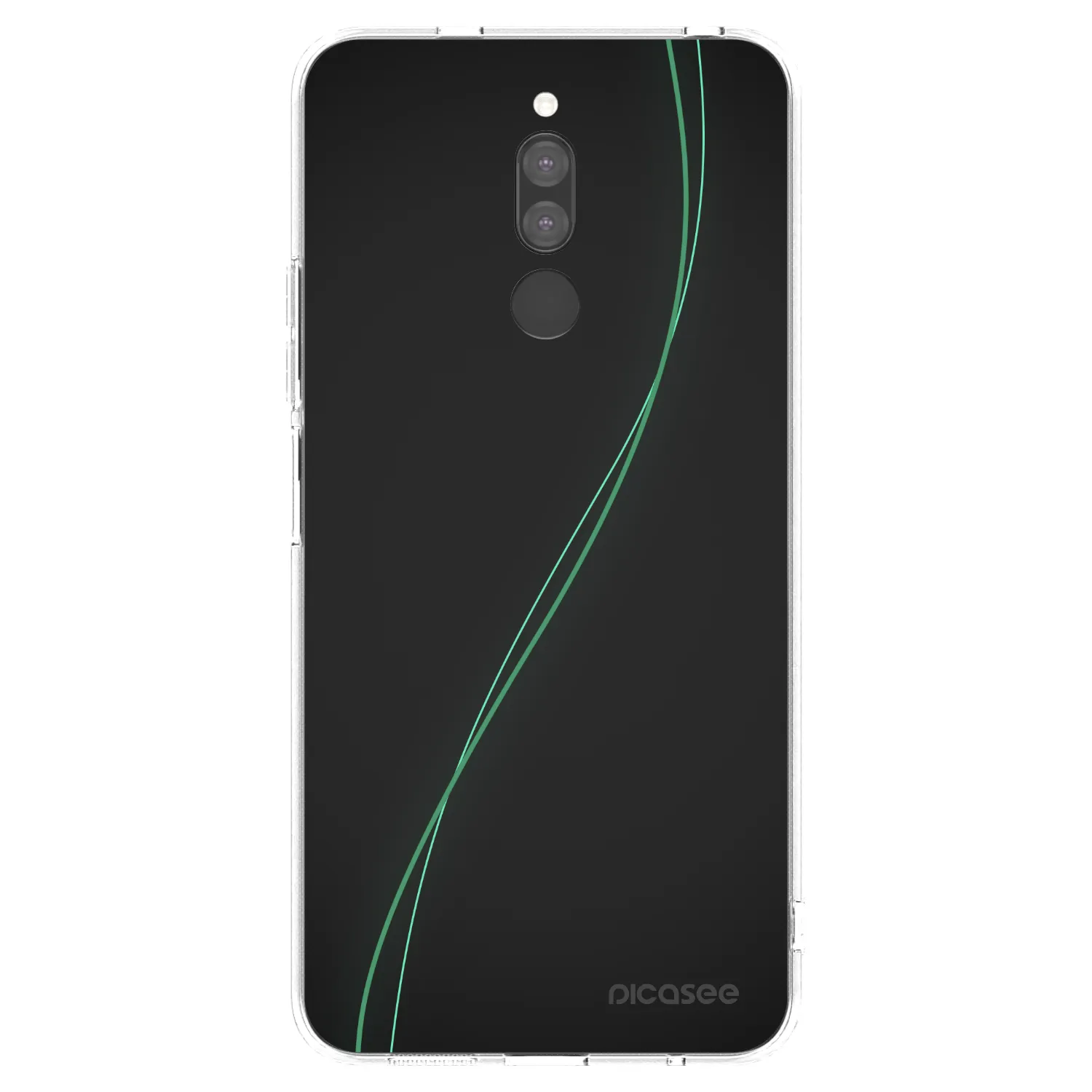 Picasee átlátszó szilikon tok az alábbi mobiltelefonokra Xiaomi Redmi 8 - Be Different