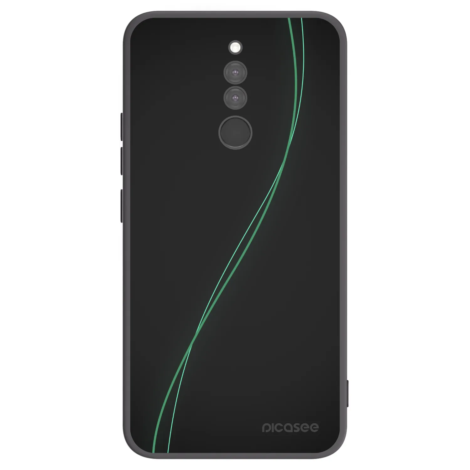 Picasee fekete szilikon tok az alábbi mobiltelefonokra Xiaomi Redmi 8 - Be Different