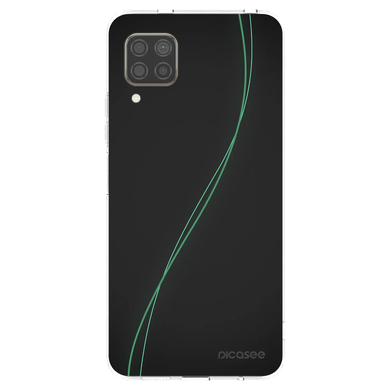 Picasee átlátszó szilikon tok az alábbi mobiltelefonokra Huawei P40 Lite - Be Different