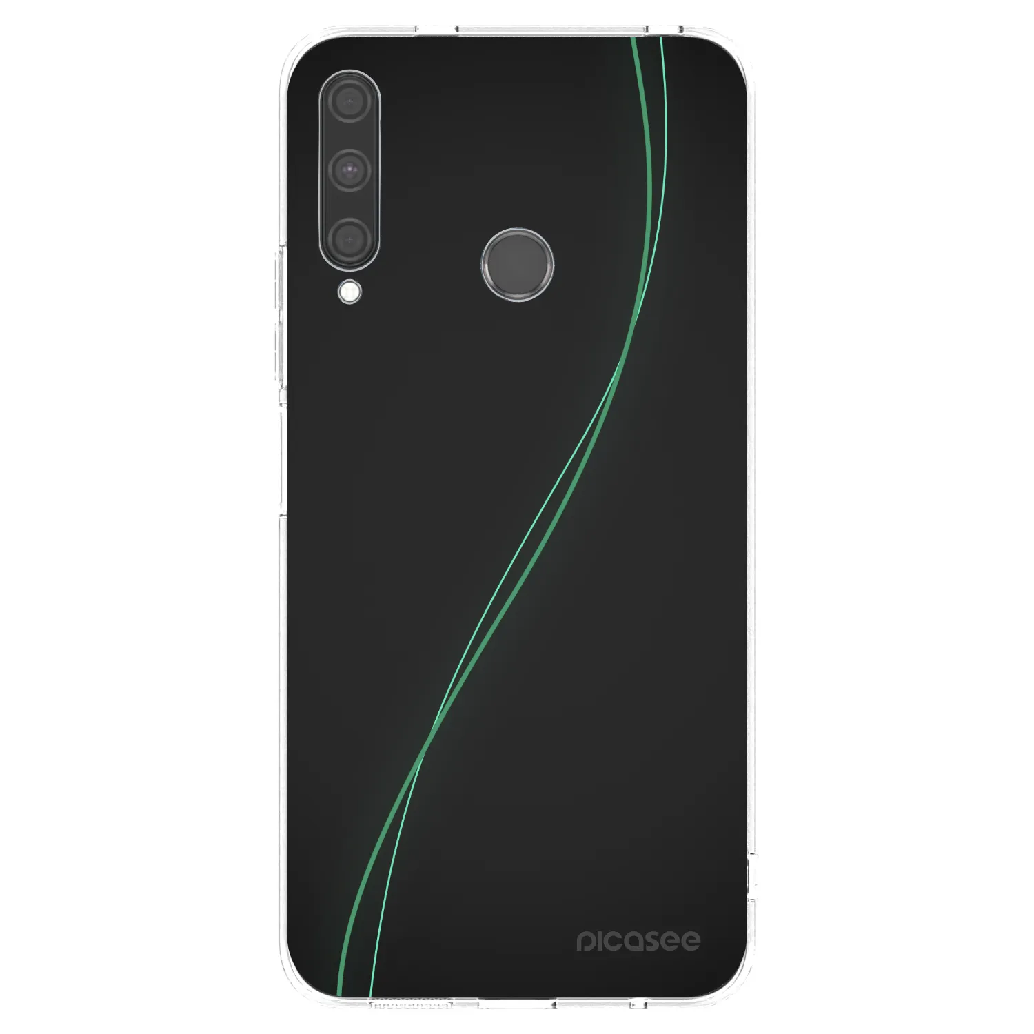 Picasee átlátszó szilikon tok az alábbi mobiltelefonokra Huawei P40 Lite E - Be Different