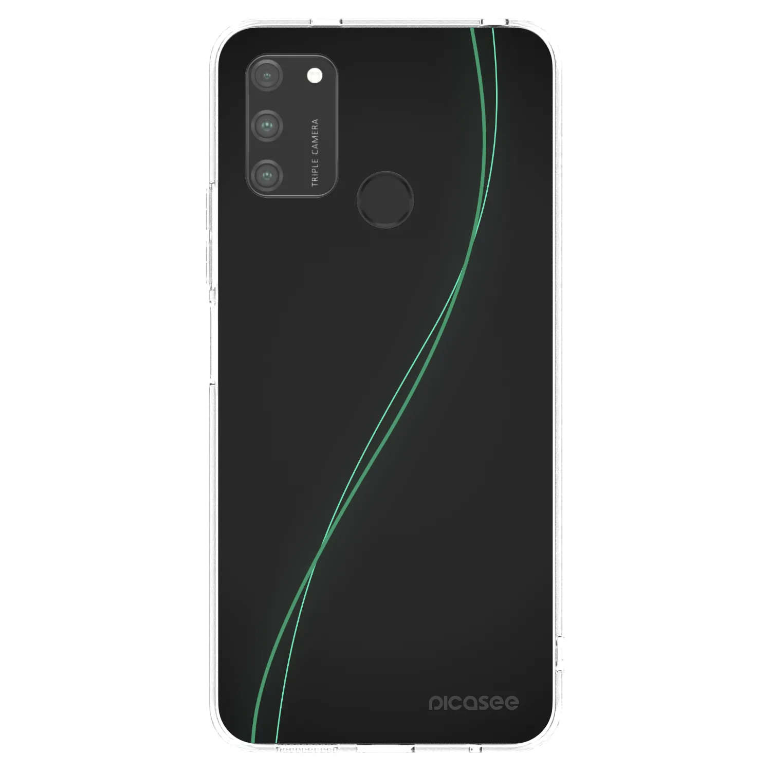 Picasee átlátszó szilikon tok az alábbi mobiltelefonokra Honor 9A - Be Different