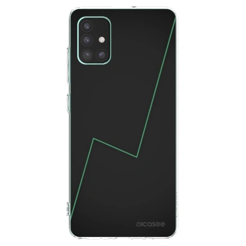Picasee átlátszó szilikon tok az alábbi mobiltelefonokra Samsung Galaxy M51 M515F - Consistency